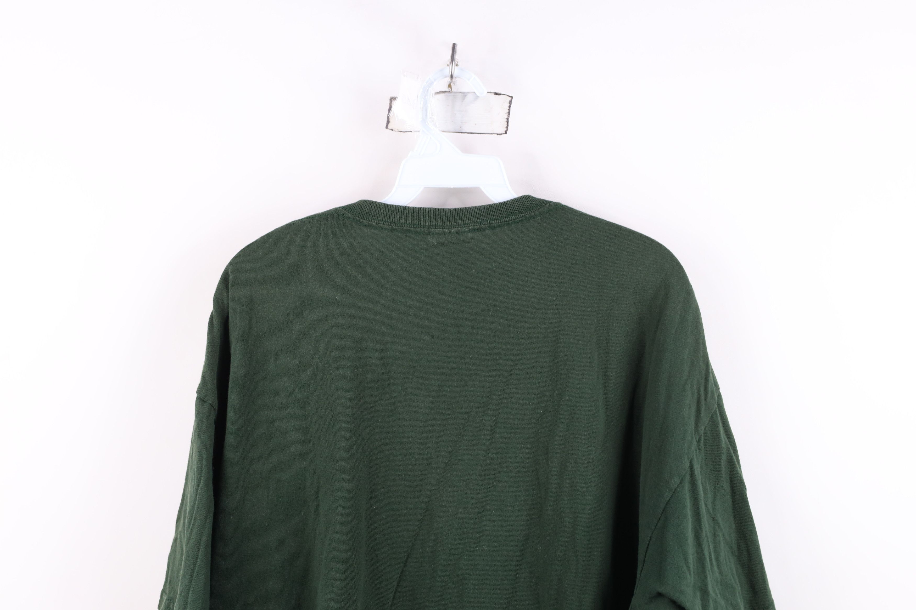 Vintage Vintage Y2K Spell Michigan State University T-Shirt Green Size US XL / EU 56 / 4 - 12 Thumbnail