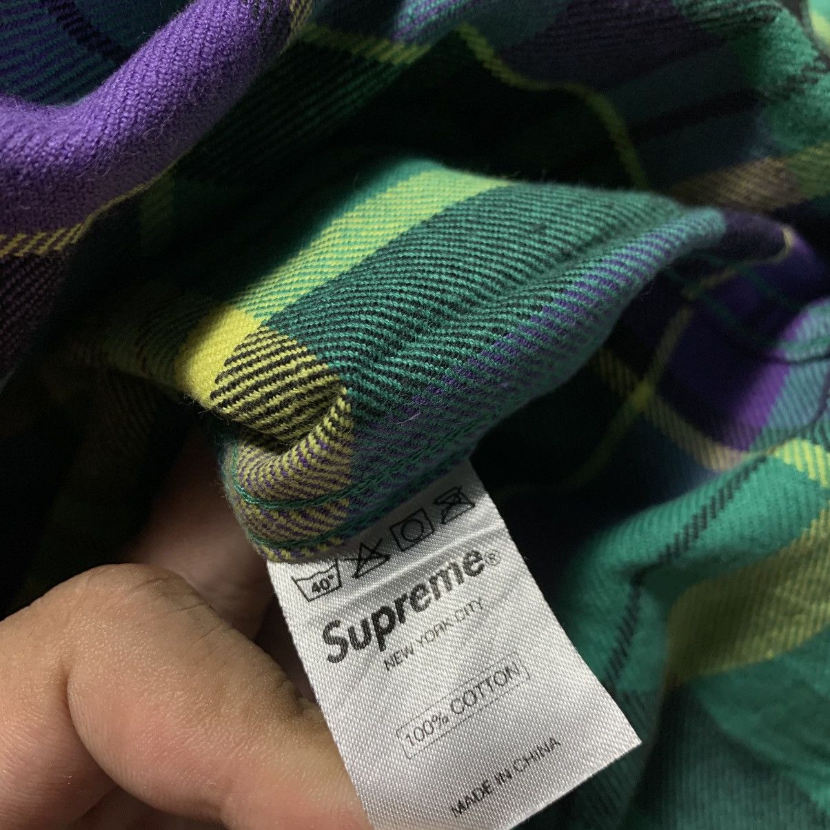 Supreme Supreme Flannel Shirt Double Pocket Button Up Size US S / EU 44-46 / 1 - 6 Thumbnail
