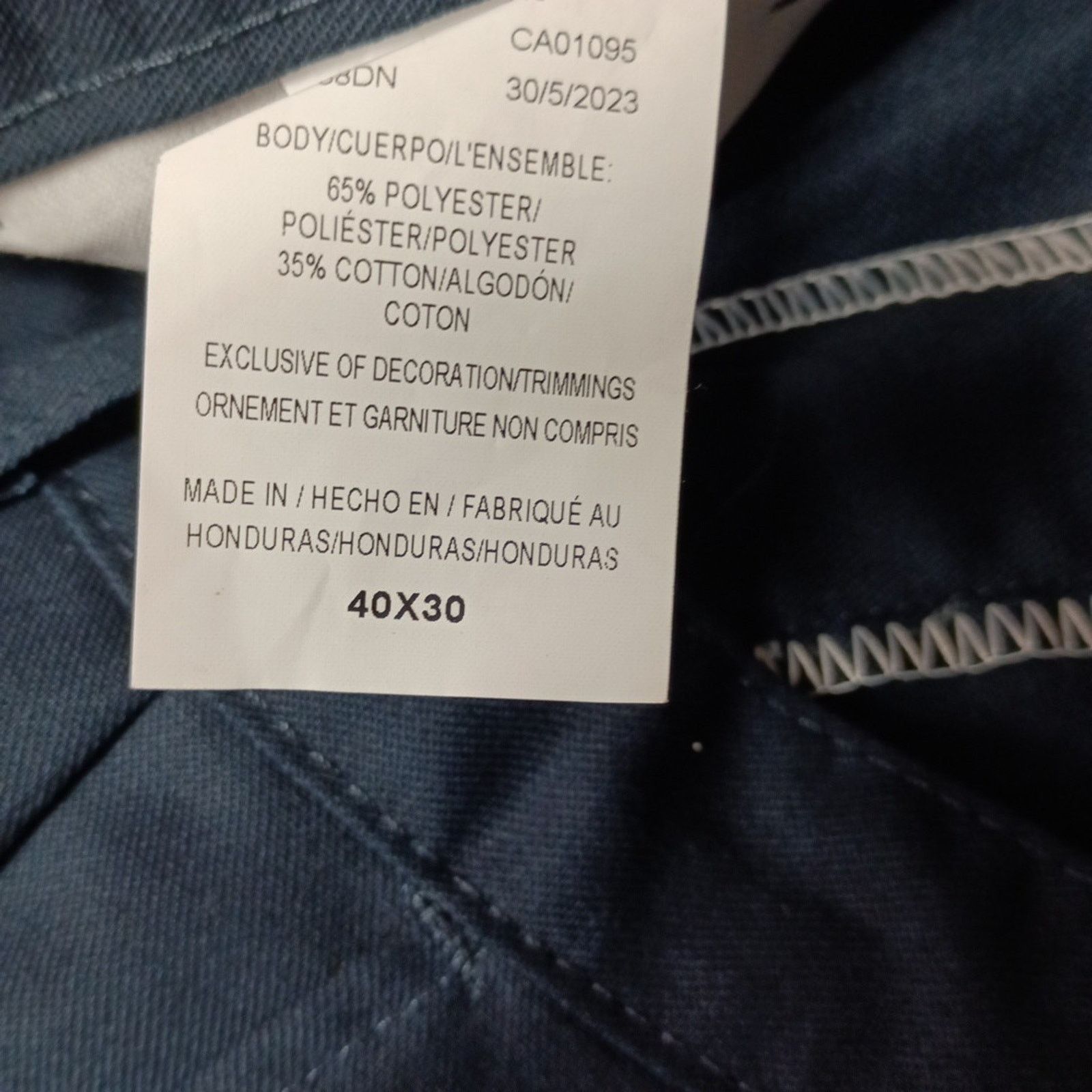 Dickies Dickies Loose Fit Double Knee Work Pants Men's 40x30 Blue Size US 40 / EU 56 - 5 Thumbnail
