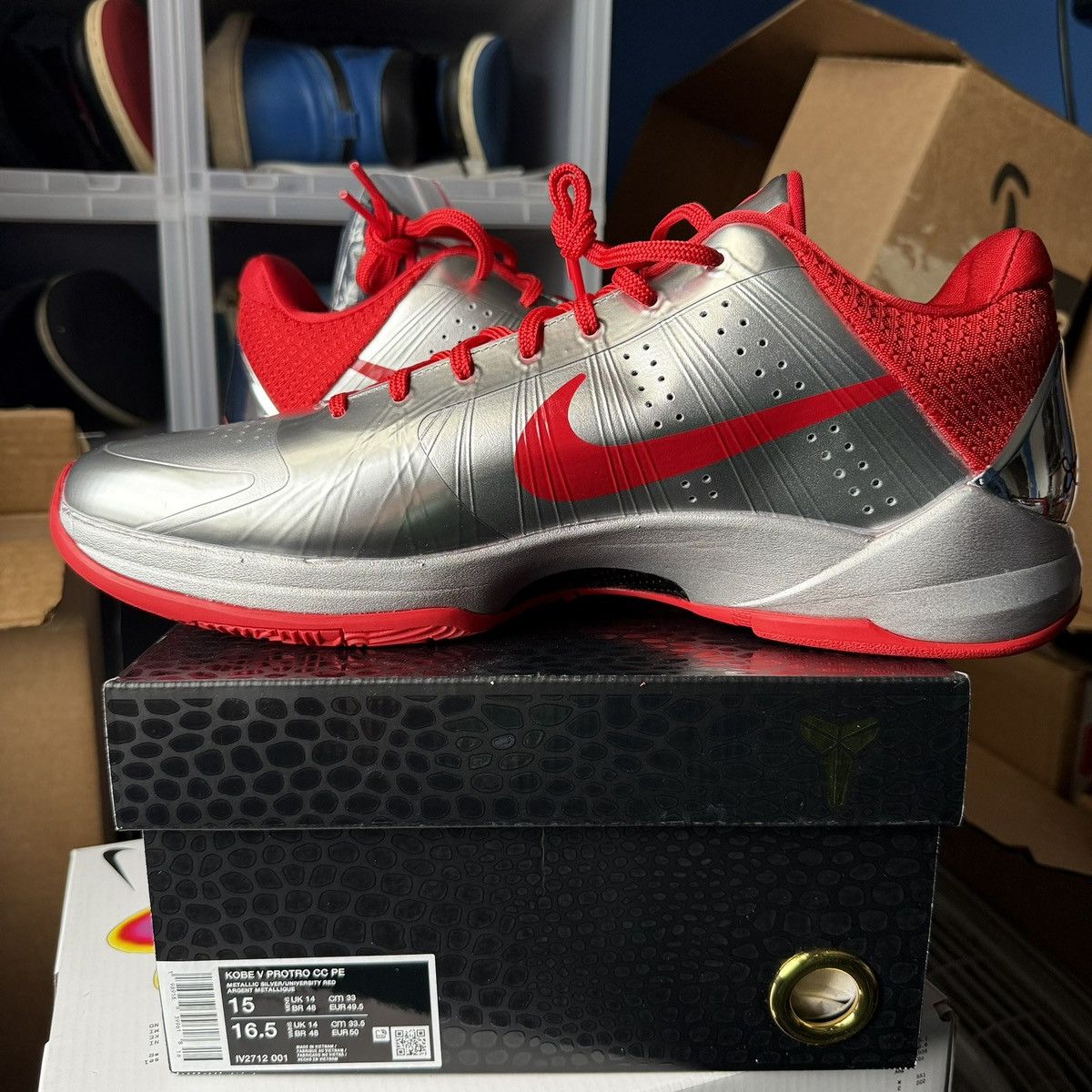 Nike Nike Kobe 5 Protro 'Caitlin Clark Rookie of the Year' Size US 15 / EU 48 - 4 Thumbnail