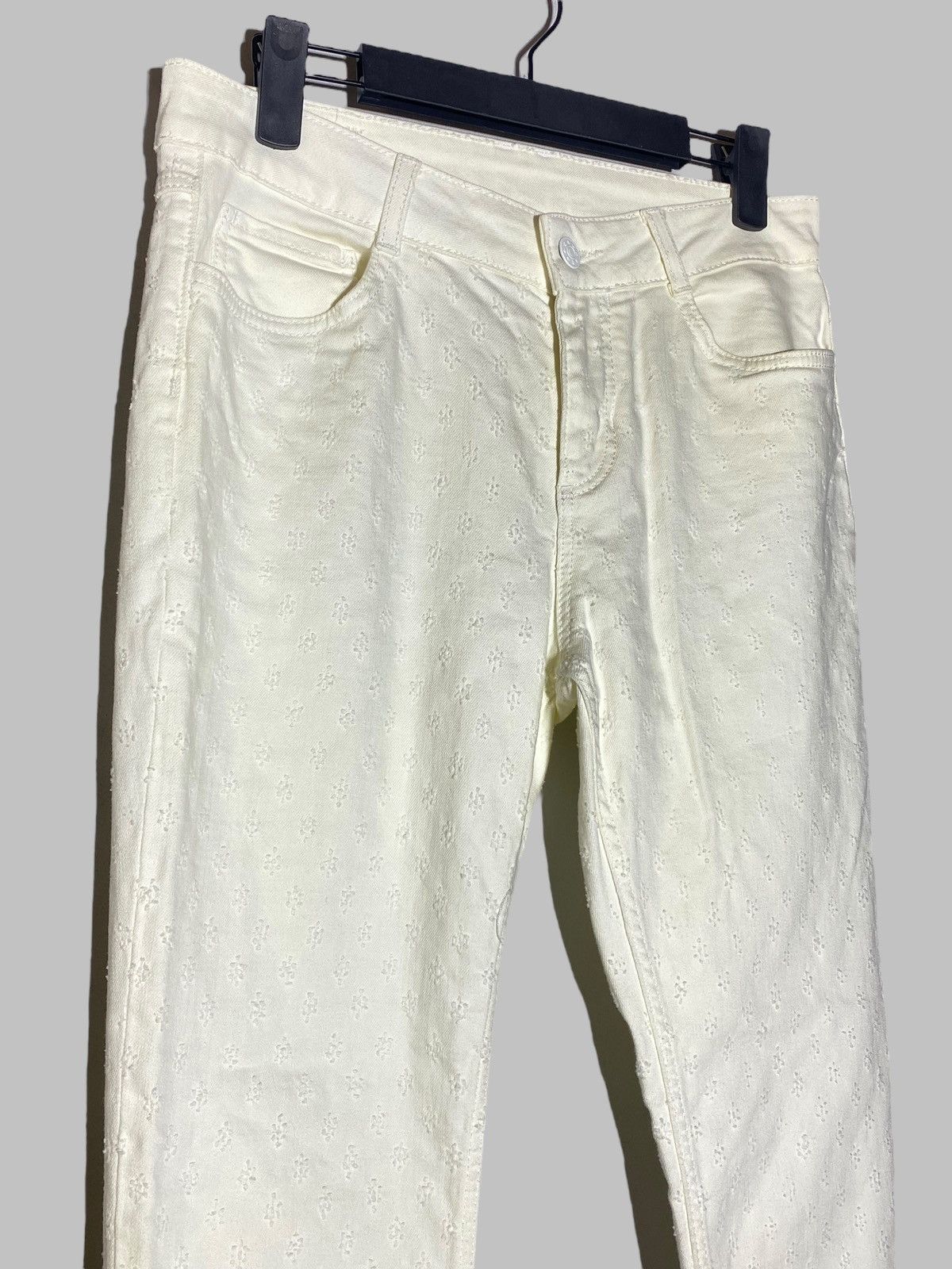 Other Claudie Pierlot White Women’s Jeans Pants Size 27" / US 4 / IT 40 - 7 Thumbnail