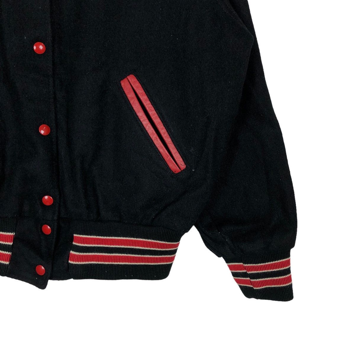 Vintage 🔥Toyo Enterprise Design Vintage Varsity Jacket West Mifflin Size L / US 10 / IT 46 - 5 Thumbnail