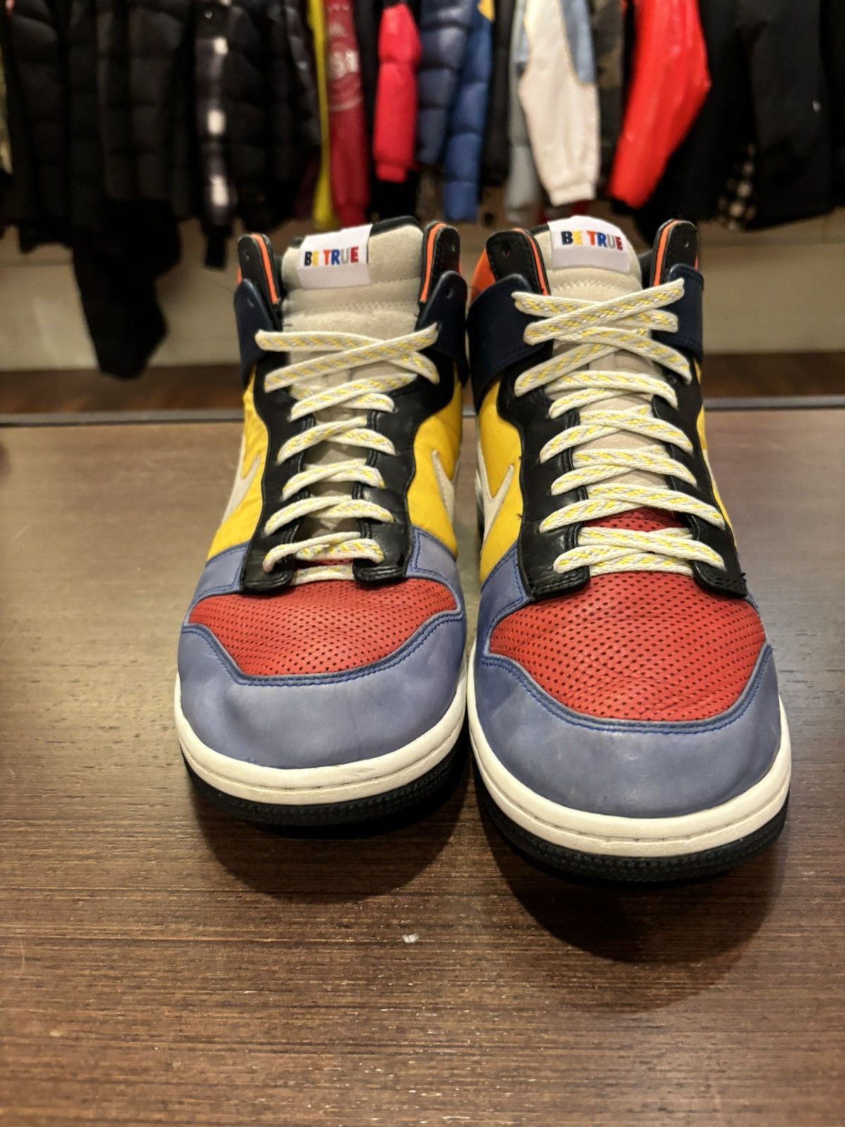 Nike × Supreme Nike x Supreme Dunk High ‘Be True to Your School’ Size US 13 / EU 46 - 5 Thumbnail