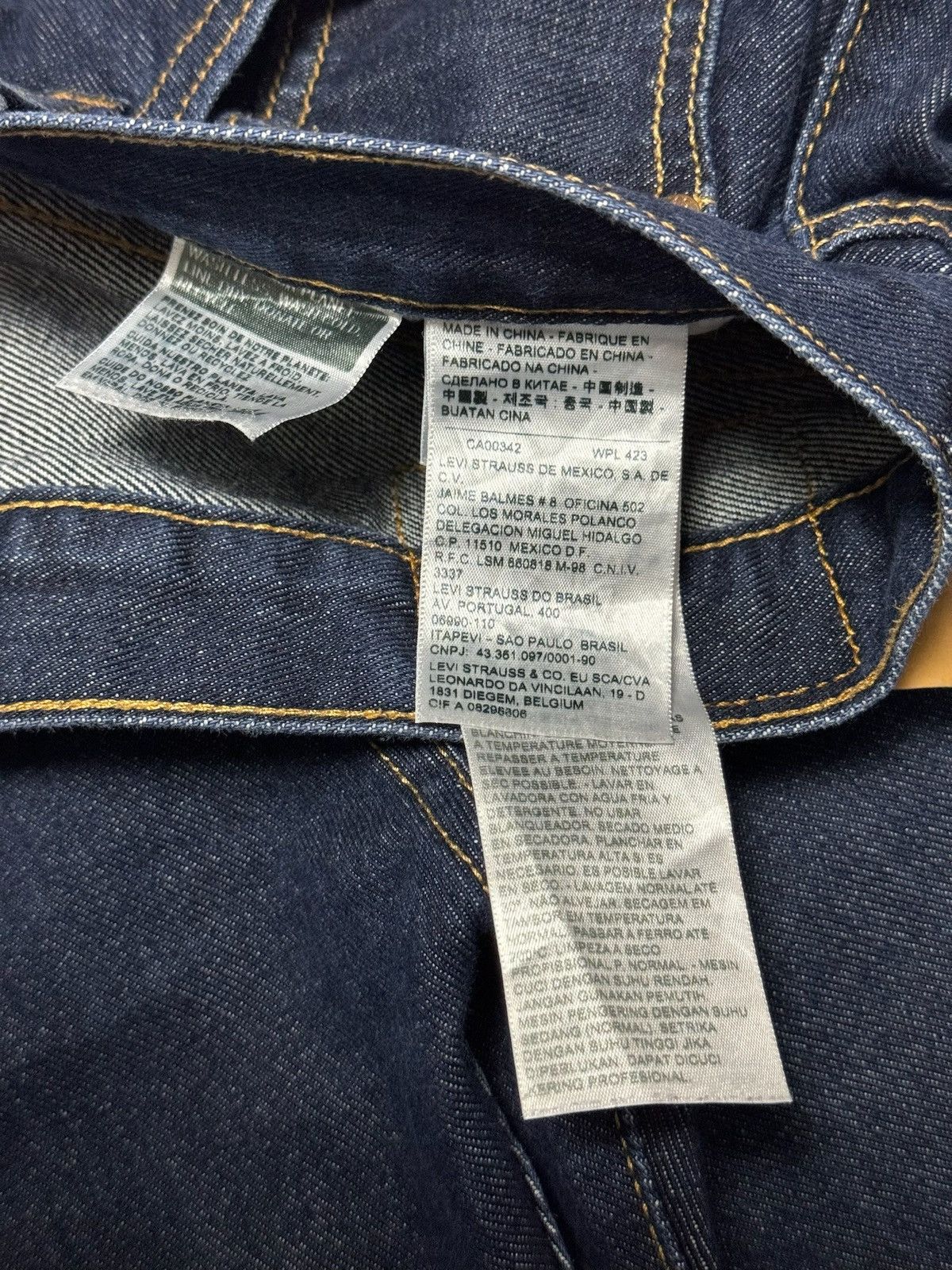 Levi's × Vintage Vintage Levis 501 Jeans Straight Baggy W36 L32 Baggy Y2K 90s Size US 36 / EU 52 - 12 Thumbnail
