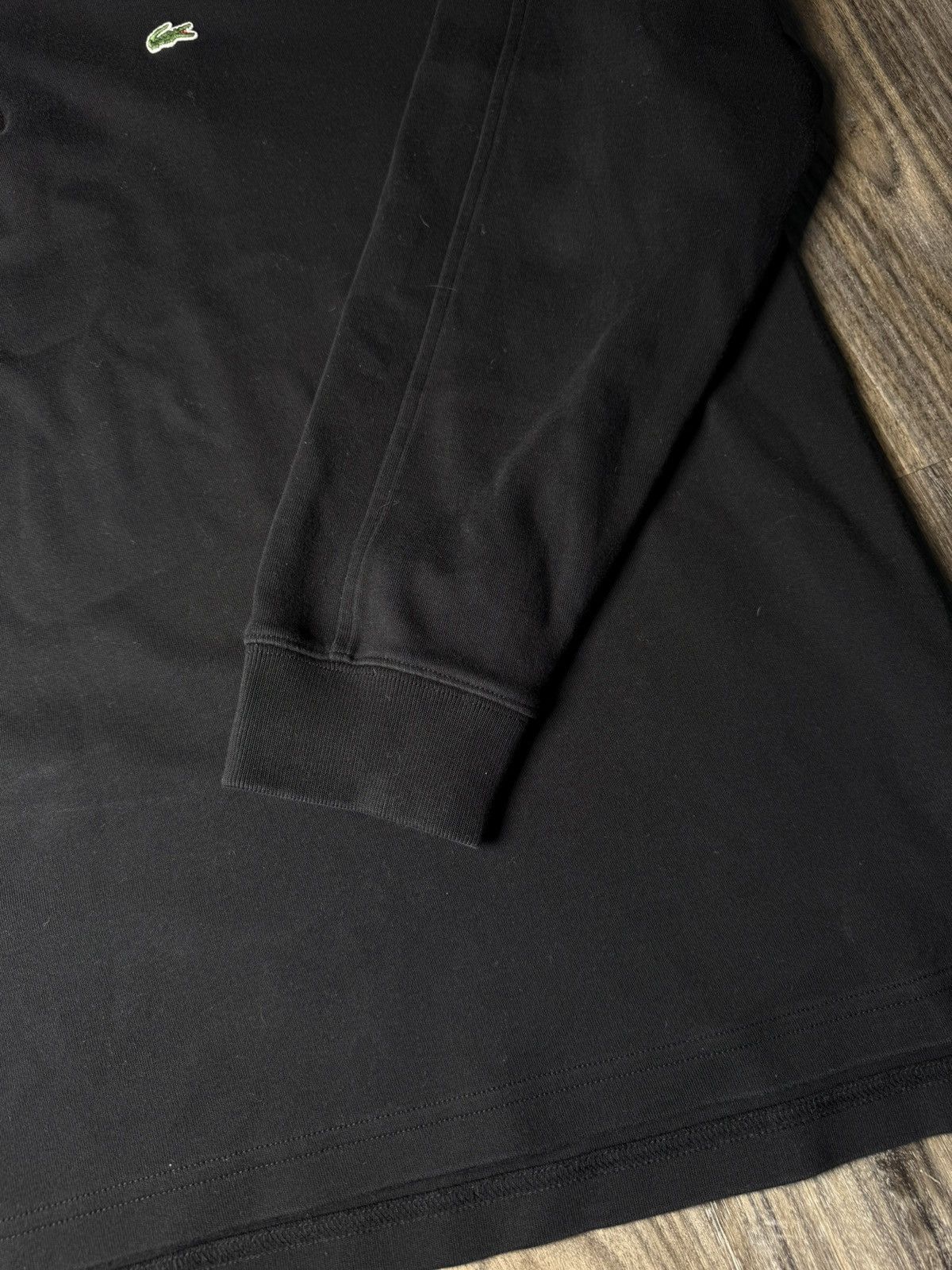 Lacoste Men’s Lacoste 1/4 Zip Pullover Sweatshirt Black Size US XXL / EU 58 / 5 - 4 Thumbnail