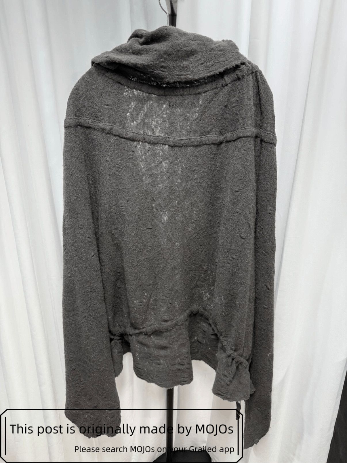 Julius Julius 7 Distressed Cape Scarf Size US M / EU 48-50 / 2 - 6 Thumbnail