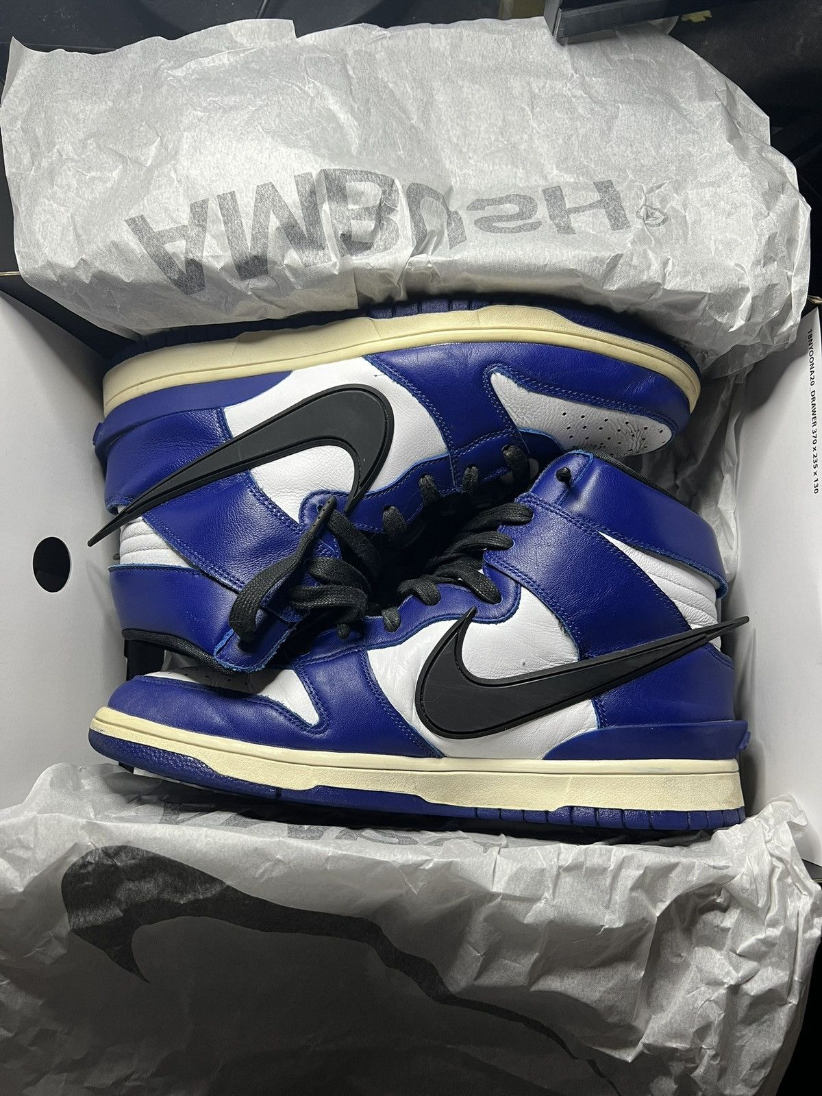 Ambush Design × Nike Nike Dunk High Ambush "Royal Blue" Size US 10.5 Size US 10.5 / EU 43-44 - 1 Thumbnail