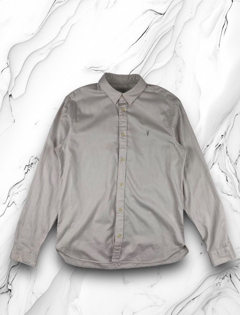 Allsaints Mens Shirt Long Sleeve Allsaints Size M Size US M / EU 48-50 / 2 - 1 Thumbnail