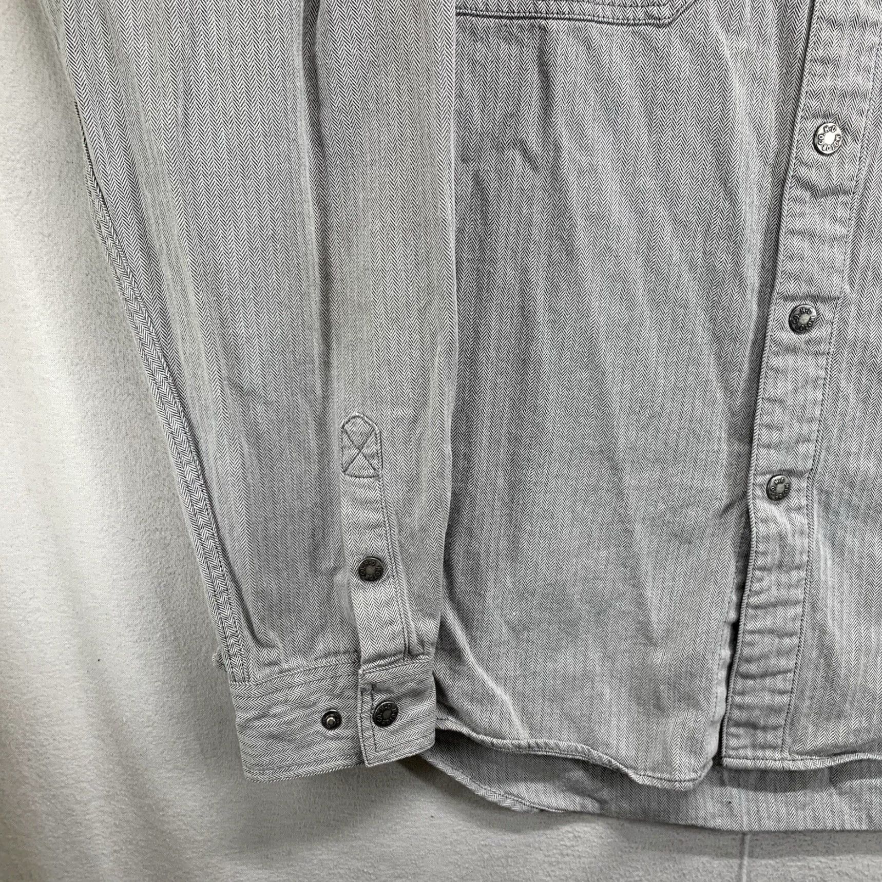 Harley Davidson VINTAGE Harley-Davidson Men’s XL Button-Up Shirt Casual Biker Motorcycle Short Sleeve Gray Cotton Size US XL / EU 56 / 4 - 7 Thumbnail