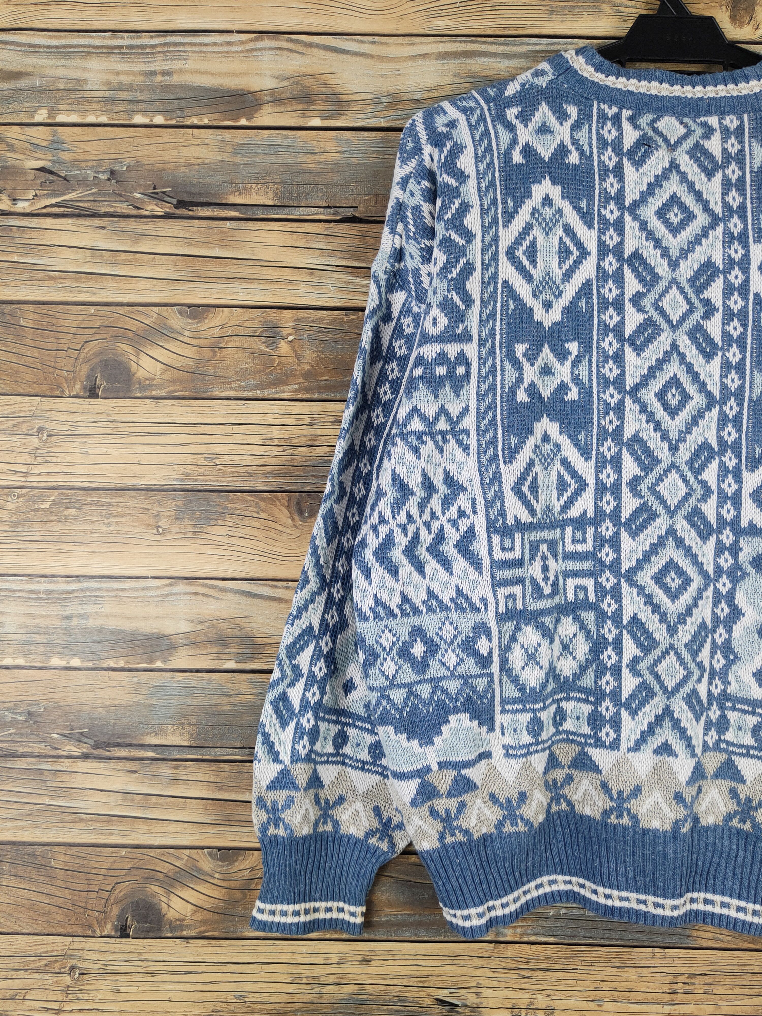 Florence Tricot Florence Tricot Blue Knitwear Sweatshirts like coogi #W2151 Size US L / EU 52-54 / 3 - 8 Thumbnail