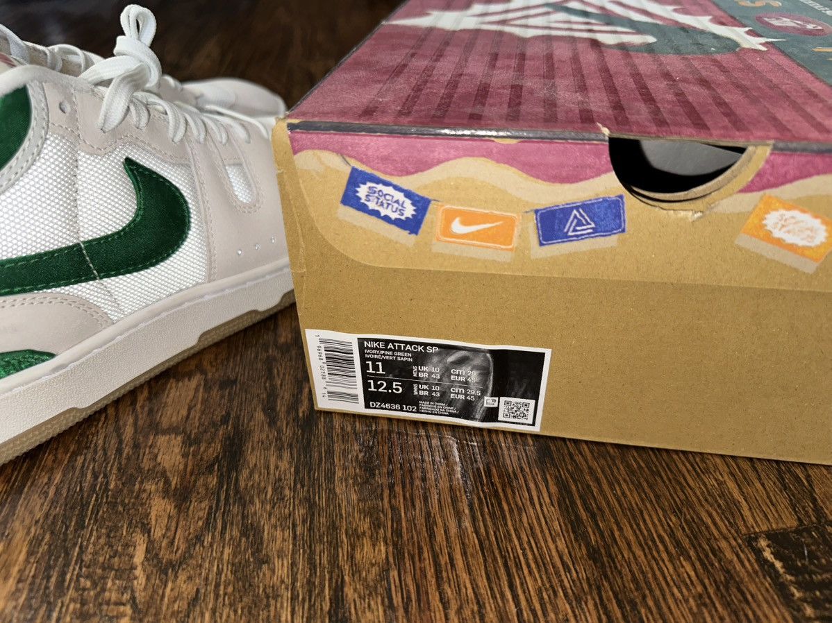 Jordan Brand × Nike × Social Status Social Status X Nike Mac Attack SP Mens size 11 Pine Green Size US 11 / EU 44 - 6 Thumbnail