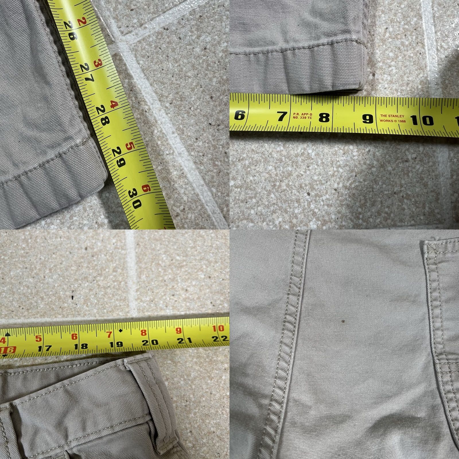 Carhartt Carhartt Carpenter Pants Workwear 40x30 Tan Relaxed Canvas Men’s 102291-232 Brown Size US 40 / EU 56 - 8 Thumbnail