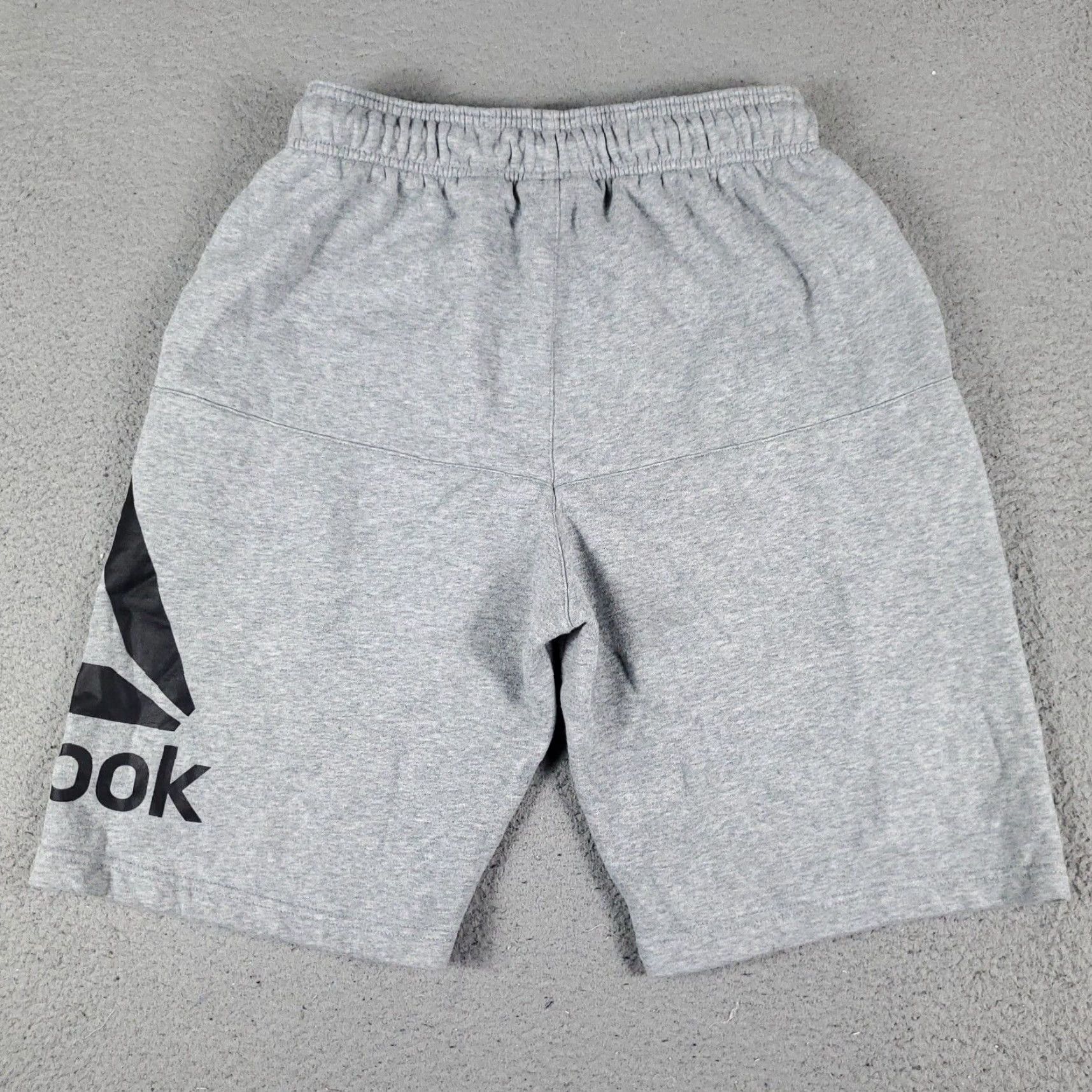 Reebok Reebok Shorts Mens Medium Gray Casual Active Running Sweat Shorts Size US 31 - 6 Thumbnail