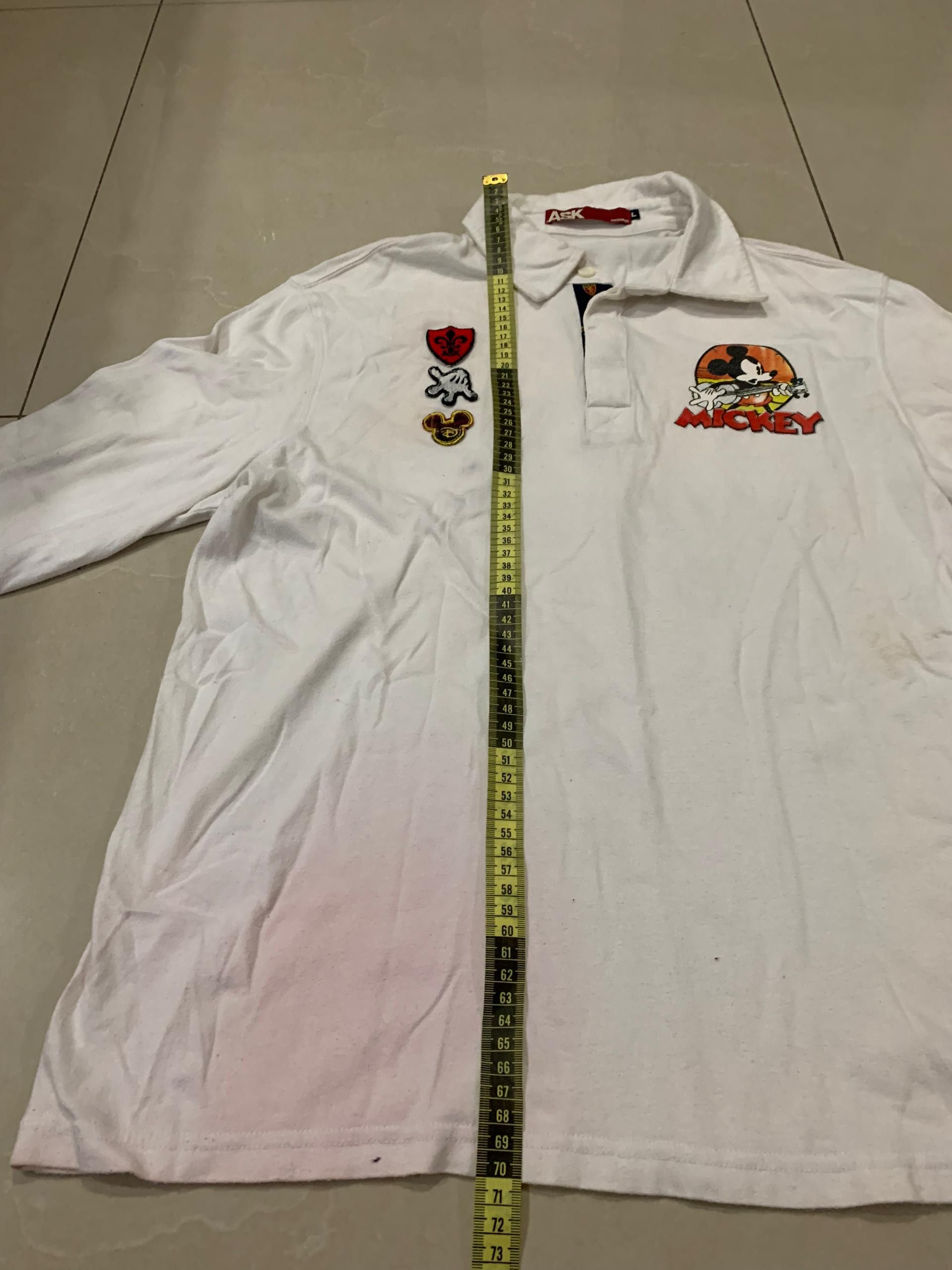 Japanese Brand JAPANESE Y2K ASK ENQUIRED POLOS mickey mouse pulto Size US L / EU 52-54 / 3 - 4 Thumbnail