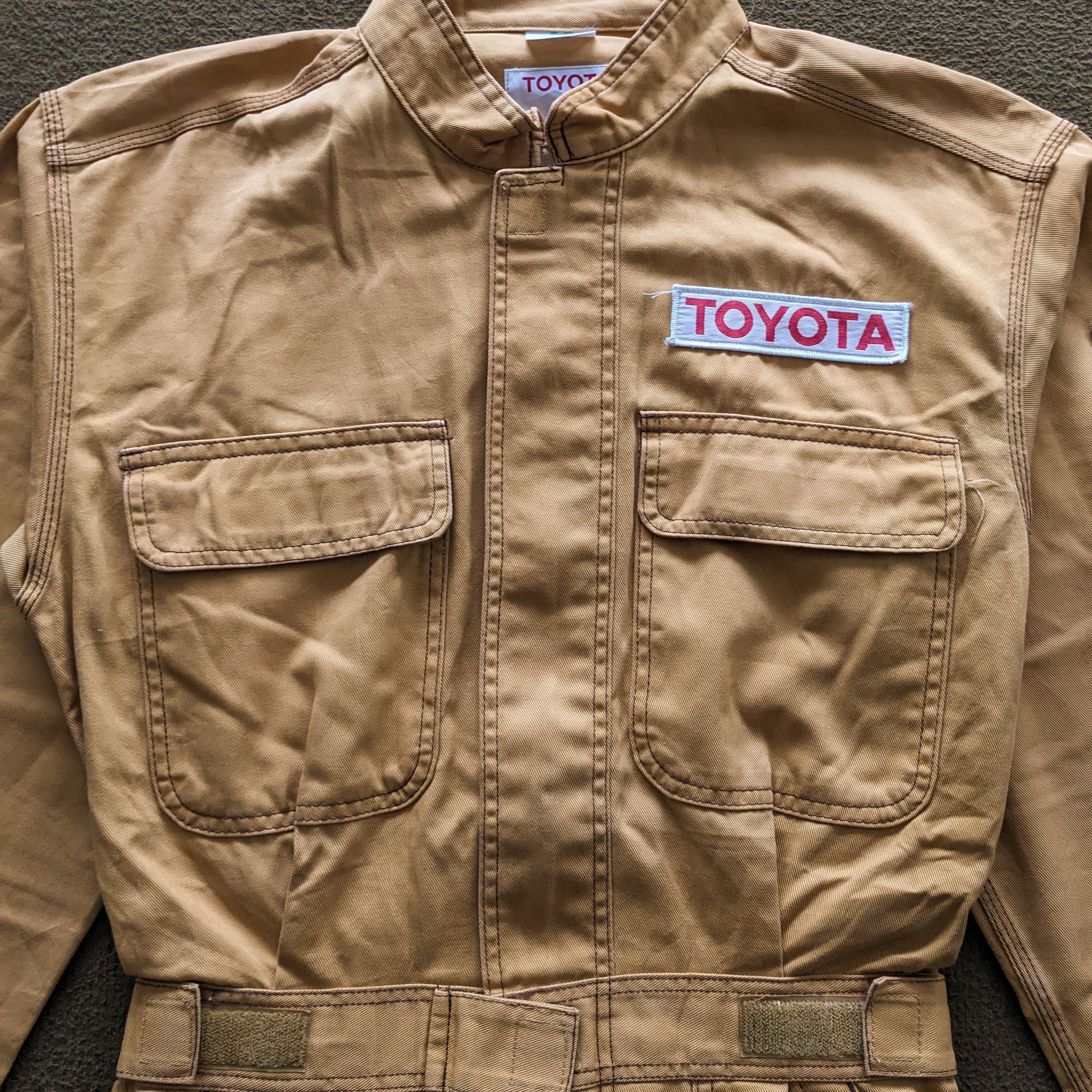Vintage Vintage TOYOTA Japanese Racing Coverall Workwear Jacket Size US S / EU 44-46 / 1 - 4 Thumbnail