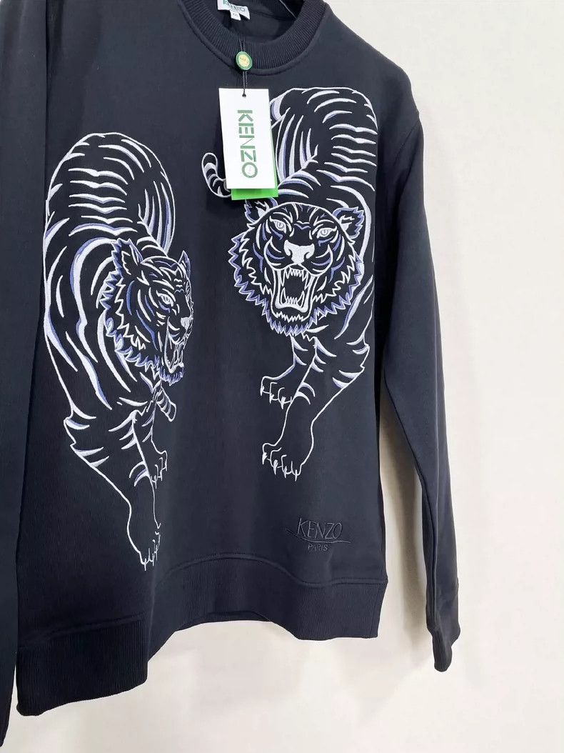 Kenzo KENZO Embroidered hoodie Size M / US 6-8 / IT 42-44 - 5 Thumbnail