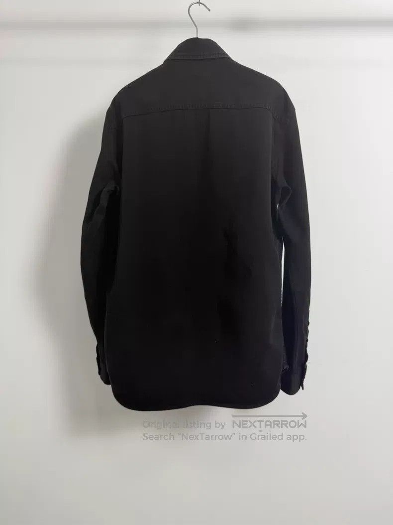 Saint Laurent Paris Saint Laurent Paris Embroidered Logo Washed Dark Grey Deni Size US XS / EU 42 / 0 - 2 Thumbnail