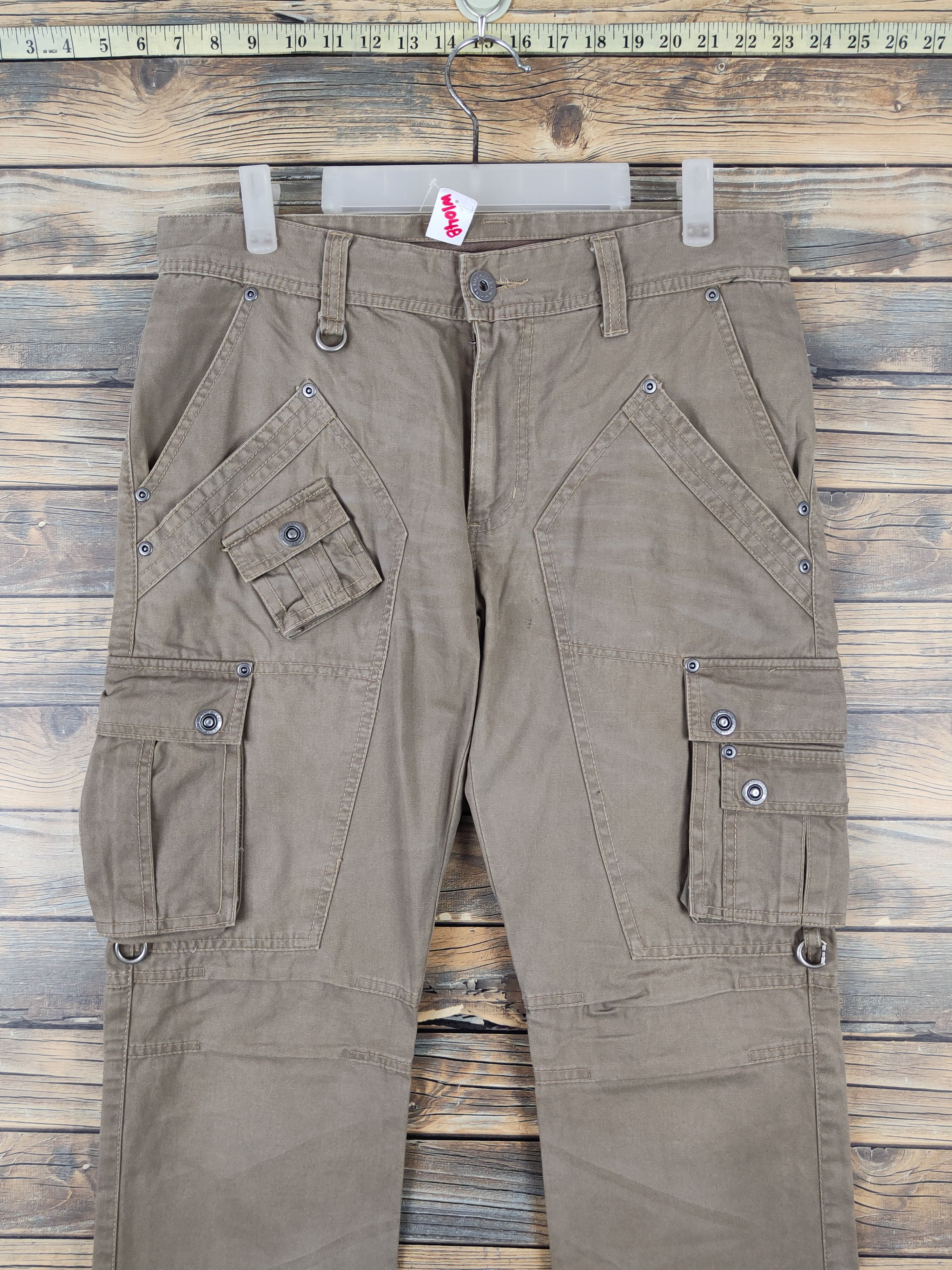 In The Attic DL In The Attic Multipocket Tactical Cargo Pants #W1048 Size US 31 - 2 Thumbnail