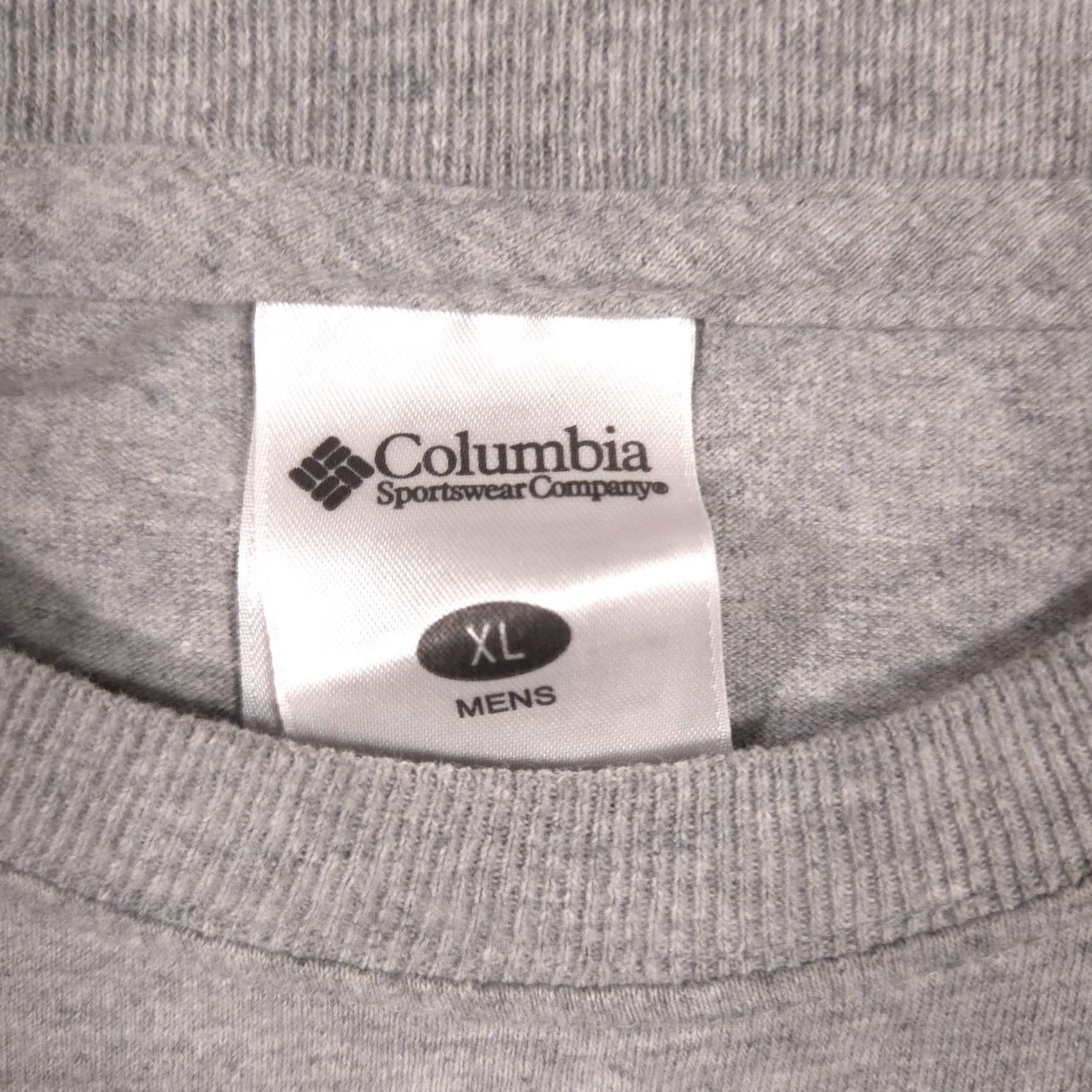 Logo 7 Columbia Mens XL Gray Mountain Graphic Tee Shirt Outdoor Hiking Logo Casual Size US XL / EU 56 / 4 - 5 Thumbnail