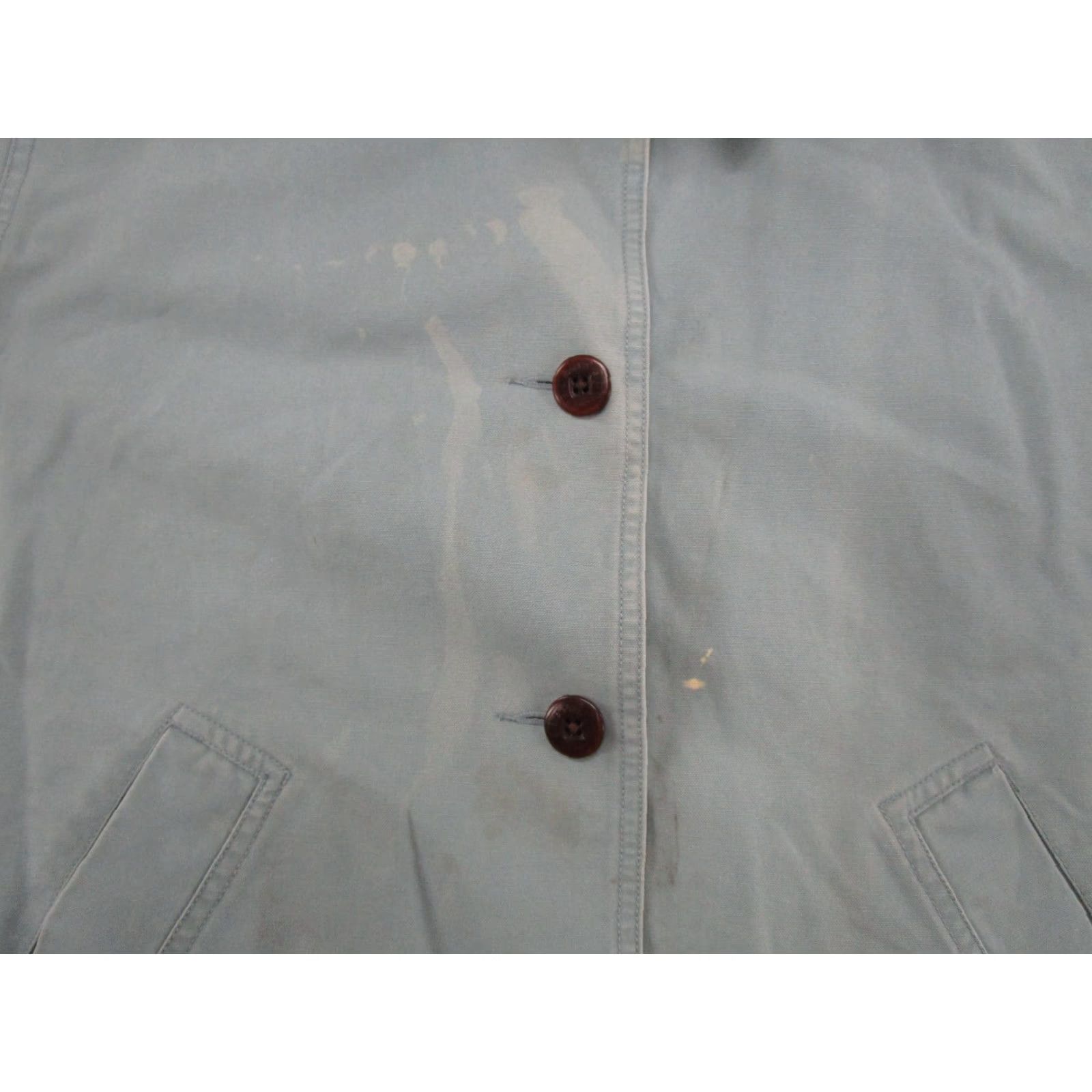 Vintage VINTAGE L.L. Bean Blue Corduroy Button Jacket Coat Women 2X Casual All Seasons Solid Long Sleeve Mens Womens Girls? Size XXL / US 16-18 / IT 52-54 - 2 Thumbnail