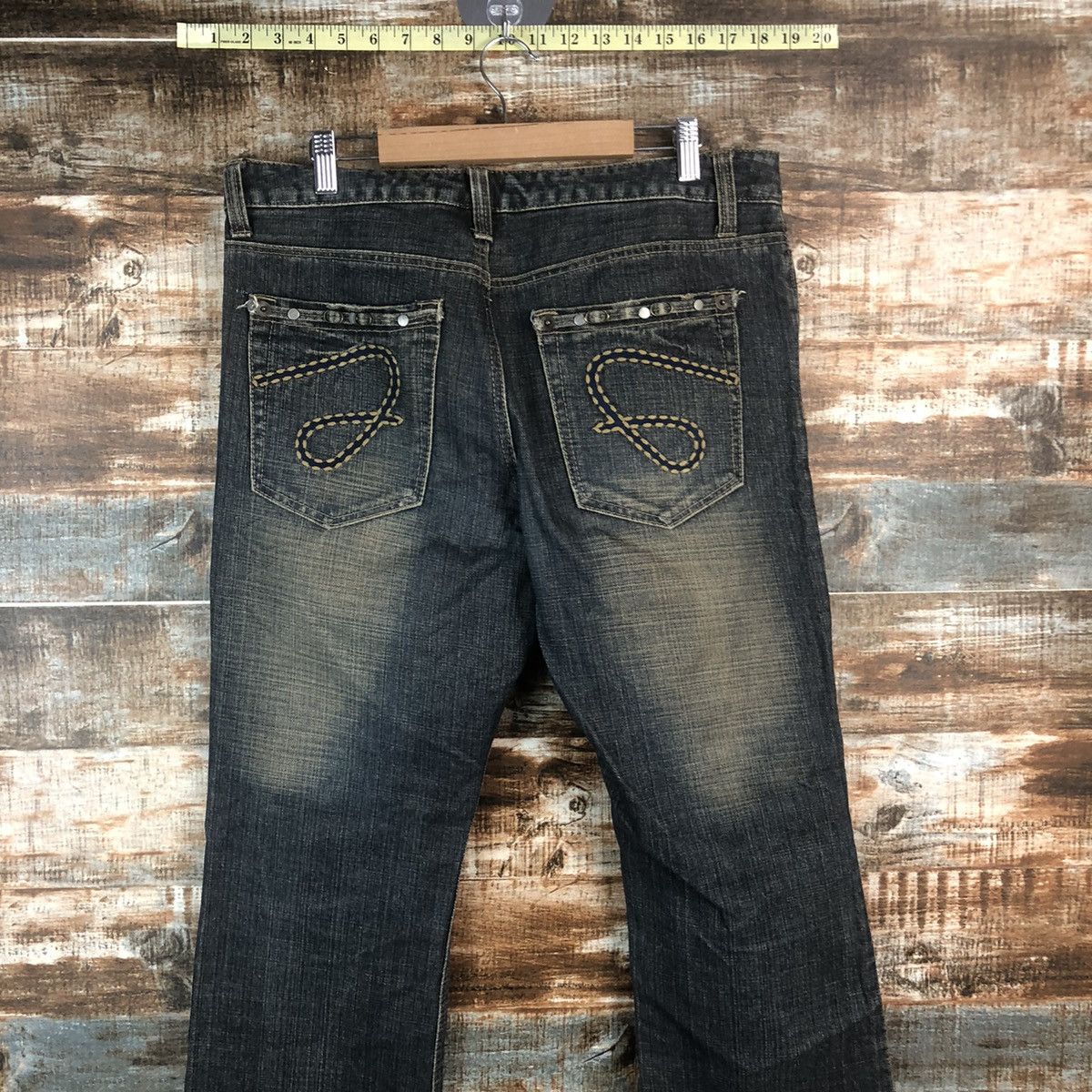 Vintage DL Japanese Brand Blue Denim Pants #C301 Size US 34 / EU 50 - 15 Thumbnail