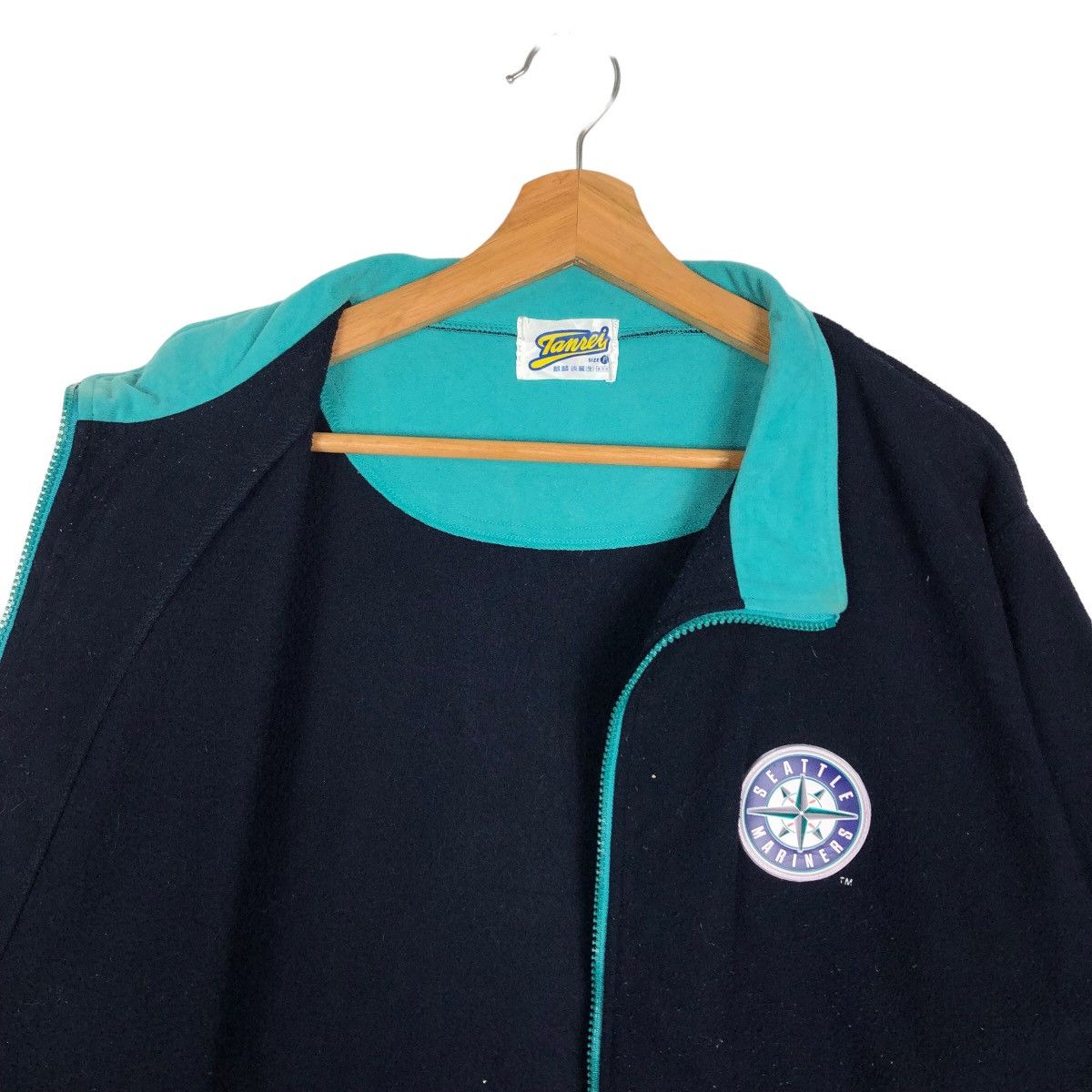 Japanese Brand 🔥Vintage Fleece Jacket Seattle Marines Big Logo Size US M / EU 48-50 / 2 - 10 Thumbnail