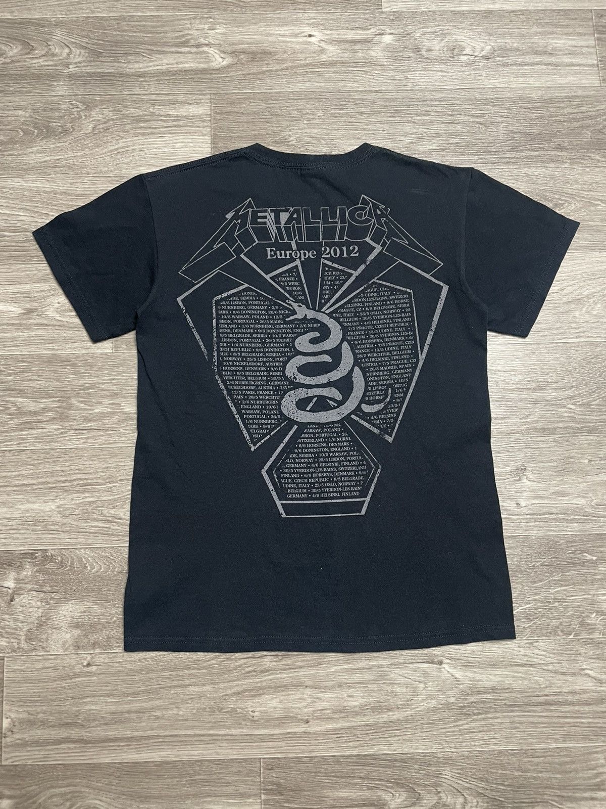 Metallica Vintage Metallica 2012s Rock Band T-Shirt Size US S / EU 44-46 / 1 - 11 Thumbnail
