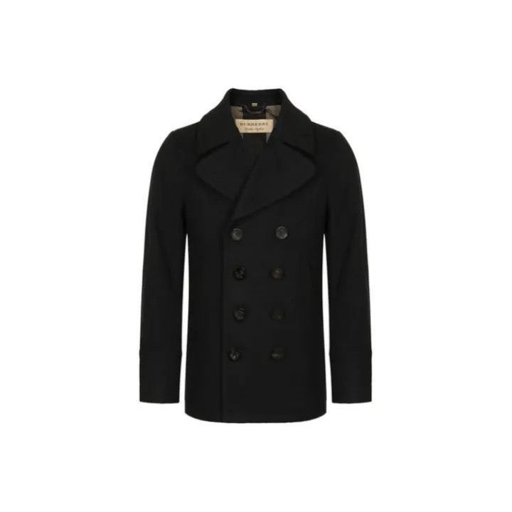 Burberry Burberry Burberry Double-Breasted Long Sleeve Coat for Men Size US L / EU 52-54 / 3 - 1 Thumbnail
