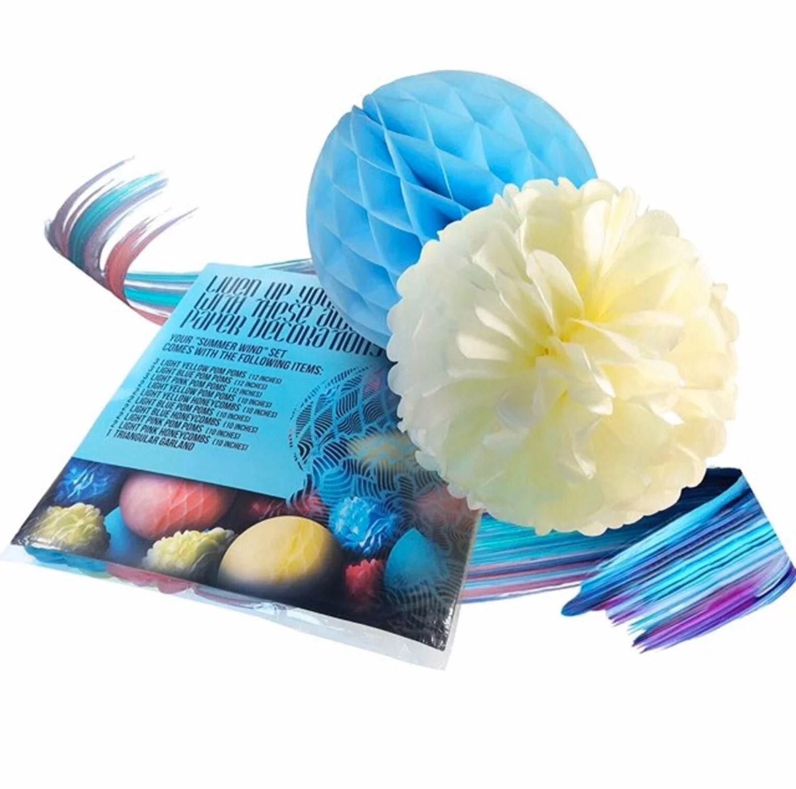 Other Set of Paper Party Decorations NEW 22pcs Size ONE SIZE - 1 Thumbnail