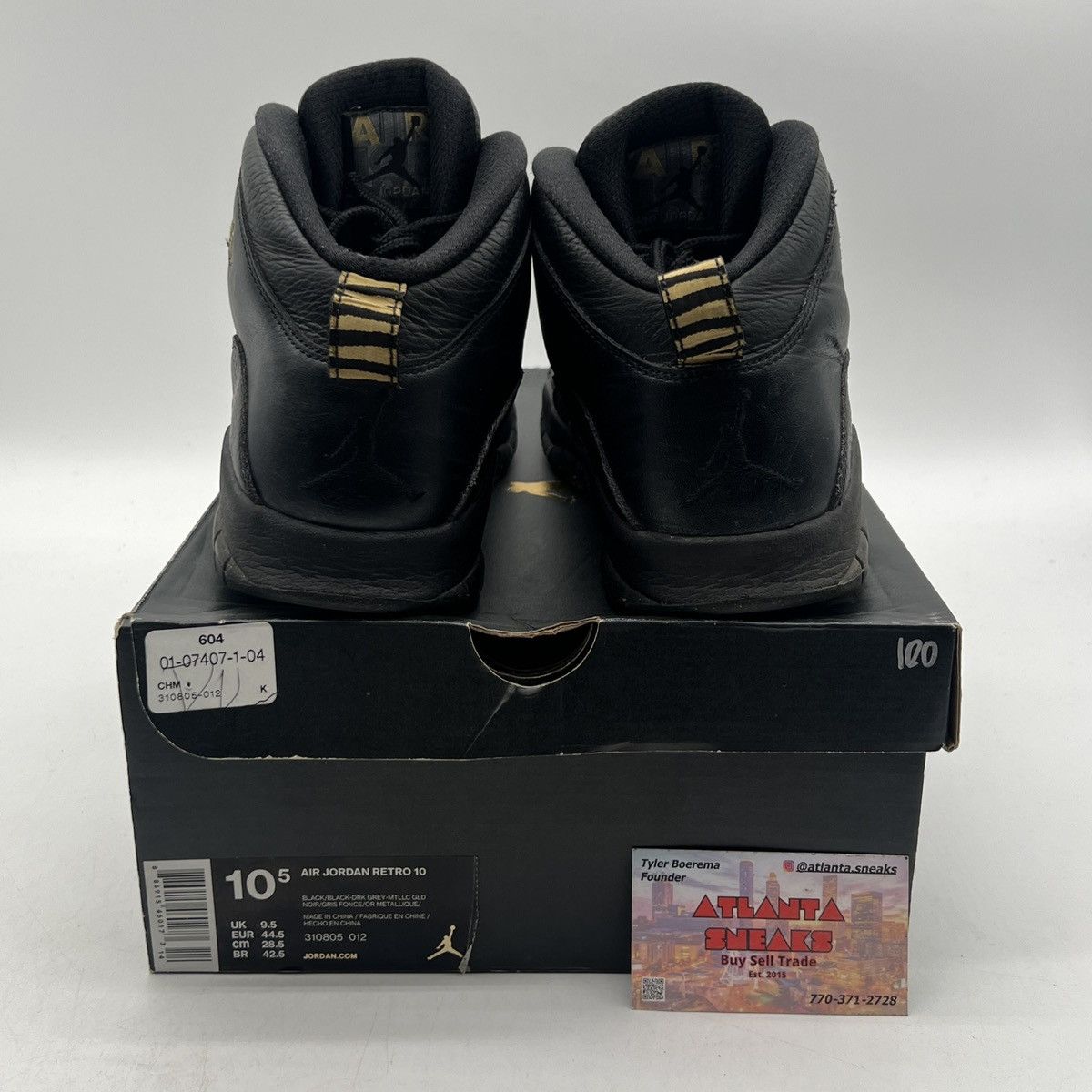 Jordan Brand Air Jordan 10 NYC Size US 10.5 / EU 43-44 - 3 Thumbnail