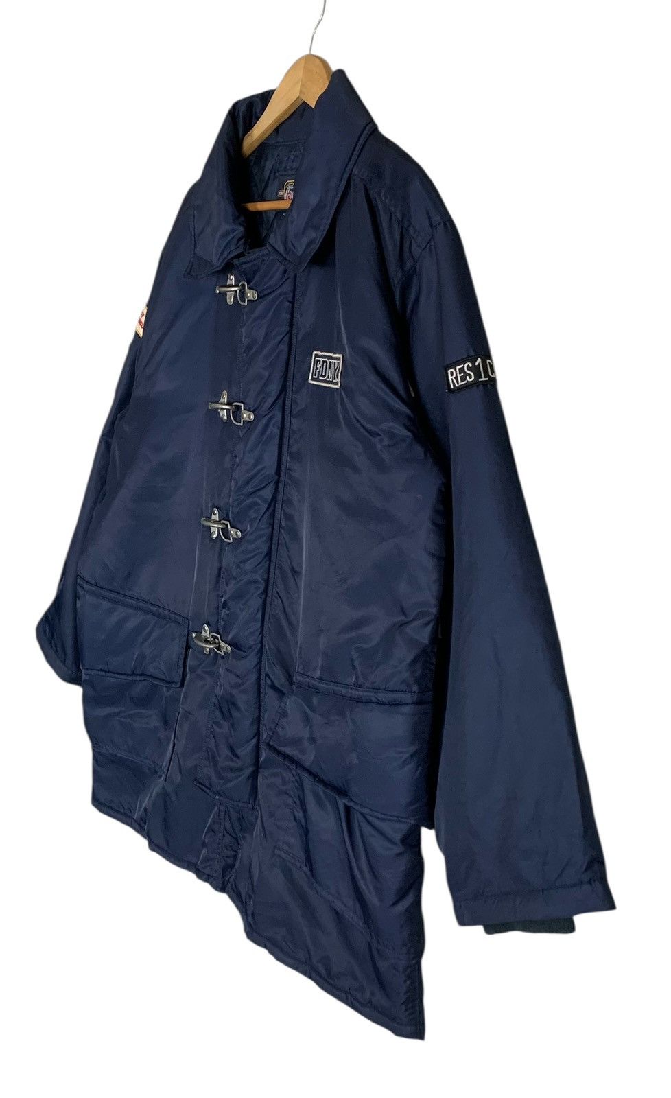 Vintage Vintage Fire Department FDNY Fire Zone StreetWear Jacket Size US XL / EU 56 / 4 - 6 Thumbnail