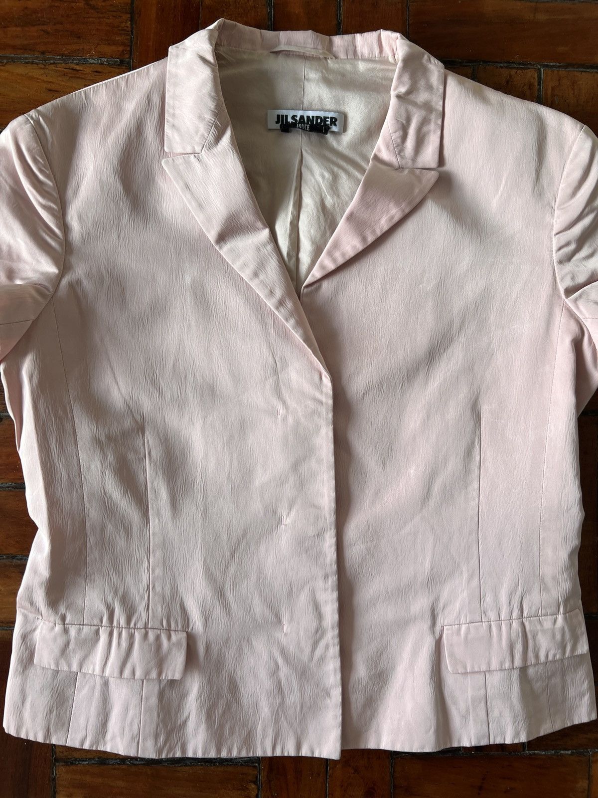 Jil Sander Jil Sander by Raf Simons pink blazer Size XXS / US 00 / IT 34 - 9 Thumbnail
