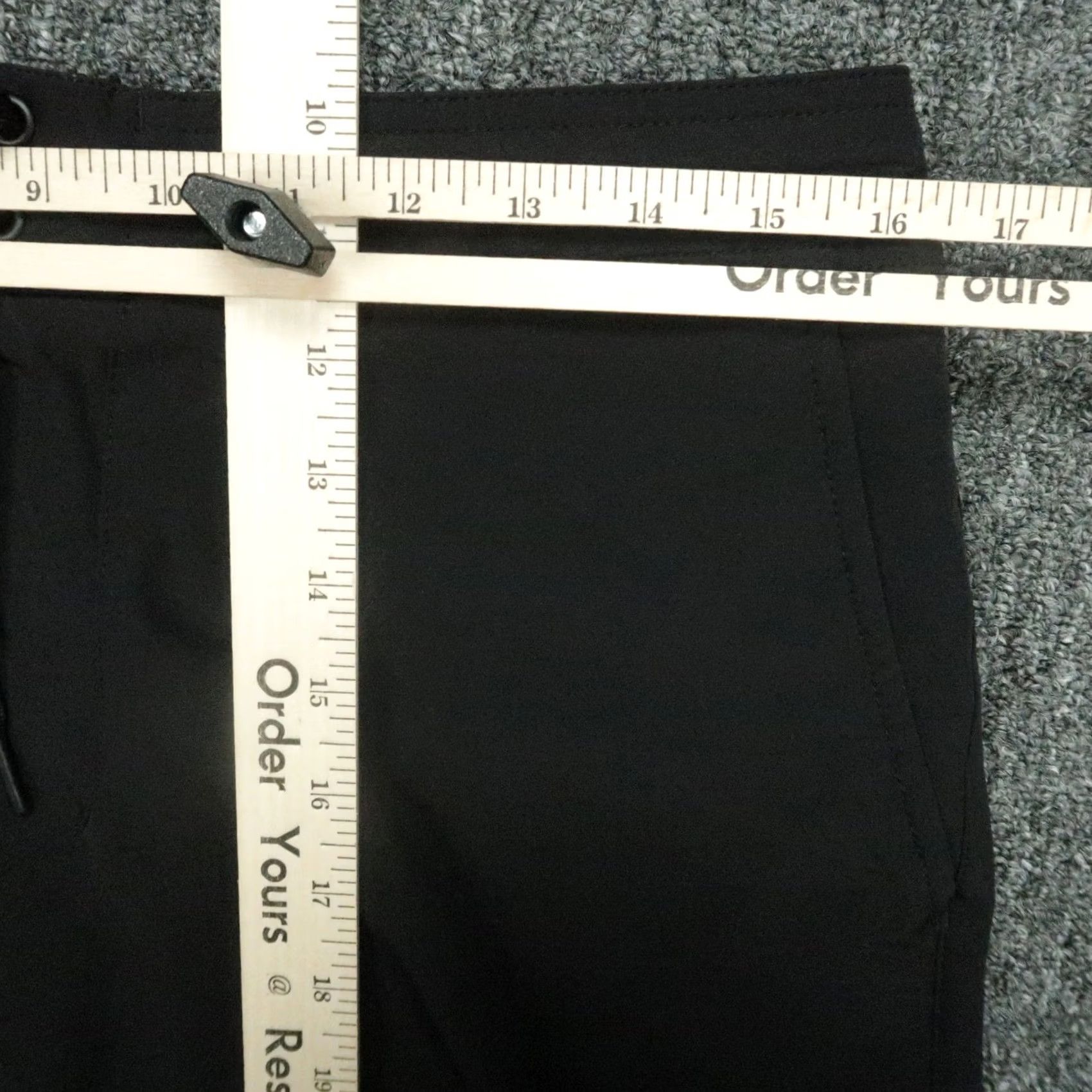 Ten Thousand Ten Thousand Shorts Mens XL Black Performance The Foundation Zip Pocket 9" Athletic Pockets Drawstring Size US 36 / EU 52 - 6 Thumbnail