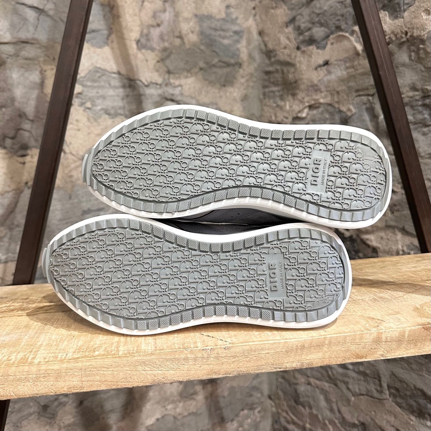 Dior Dior B29 Grey Mesh Suede Reflective Low-top Sneakers Size US 7.5 / EU 40-41 - 7 Thumbnail