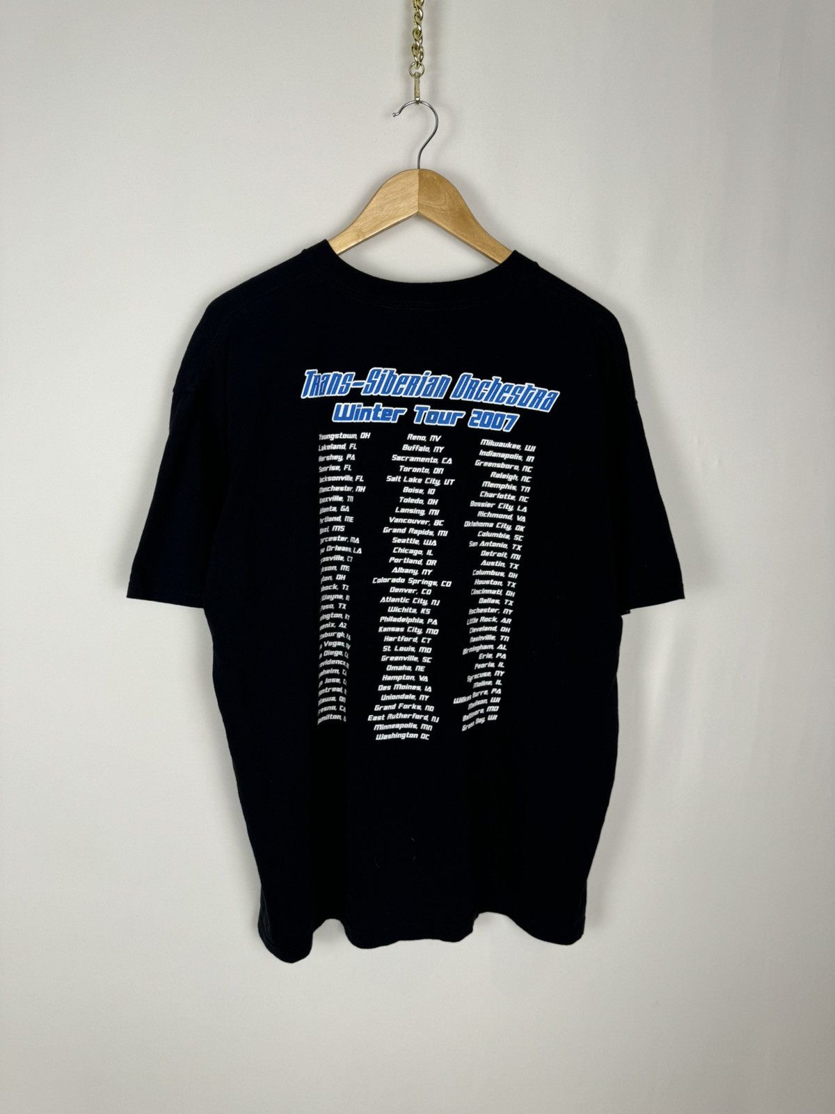 Anvil 2000s Trans-Siberian Orchestra Tour Shirt Size US XL / EU 56 / 4 - 6 Thumbnail