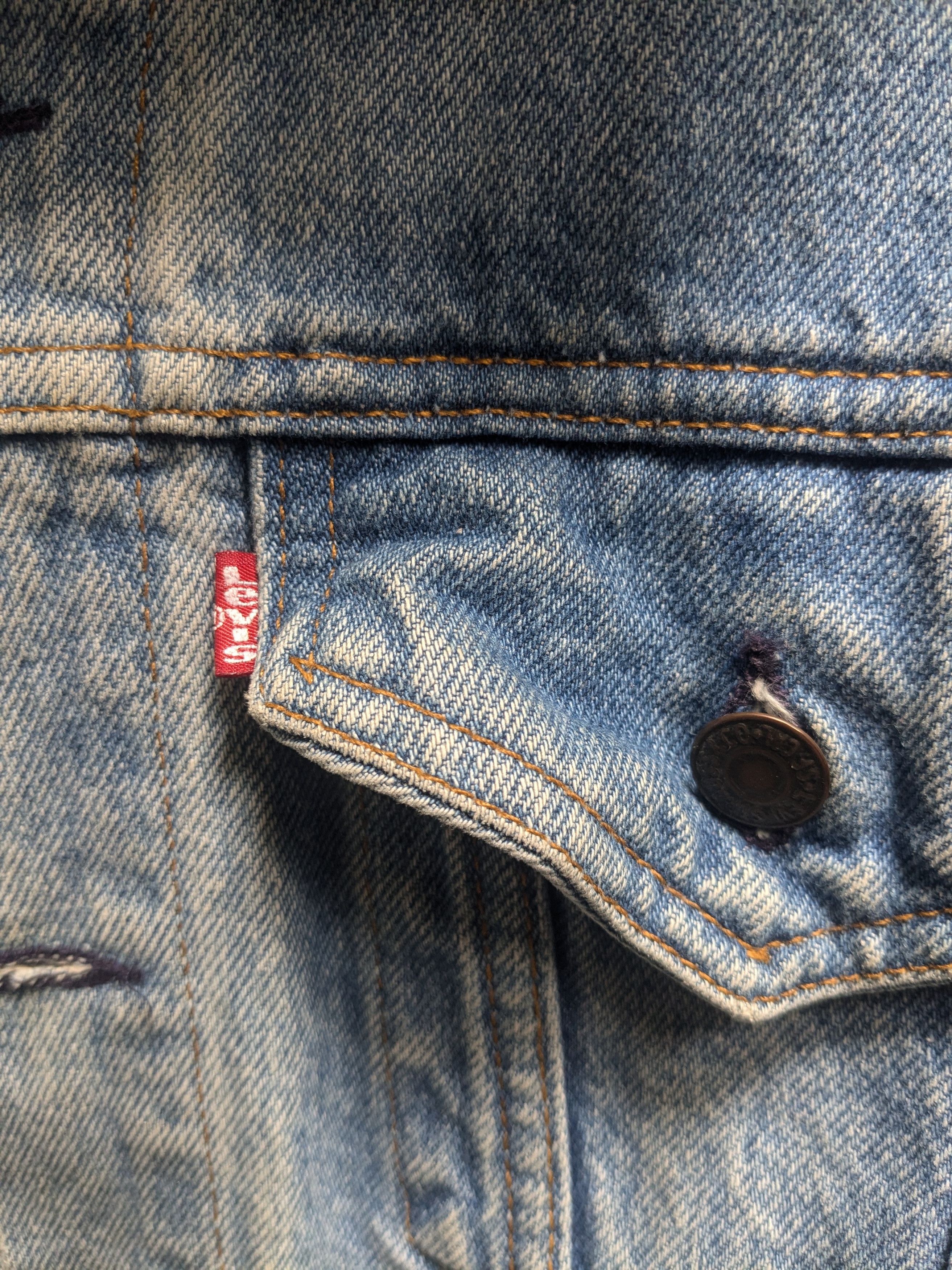 Levi's Vintage Clothing vintage Levis denim jacket made in USA late 80-early 90s Size US M / EU 48-50 / 2 - 5 Thumbnail