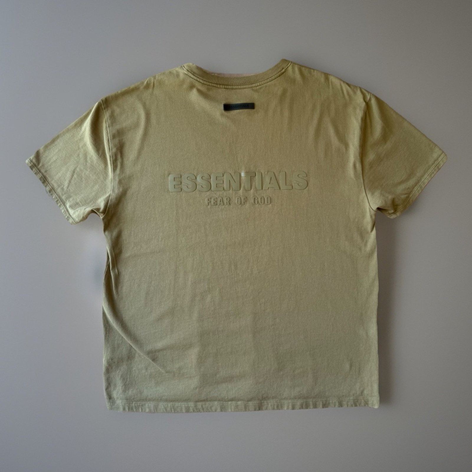 Fear of God Fear of God Essentials Shirt Medium Khaki Cotton Minimalist Size US M / EU 48-50 / 2 - 1 Thumbnail