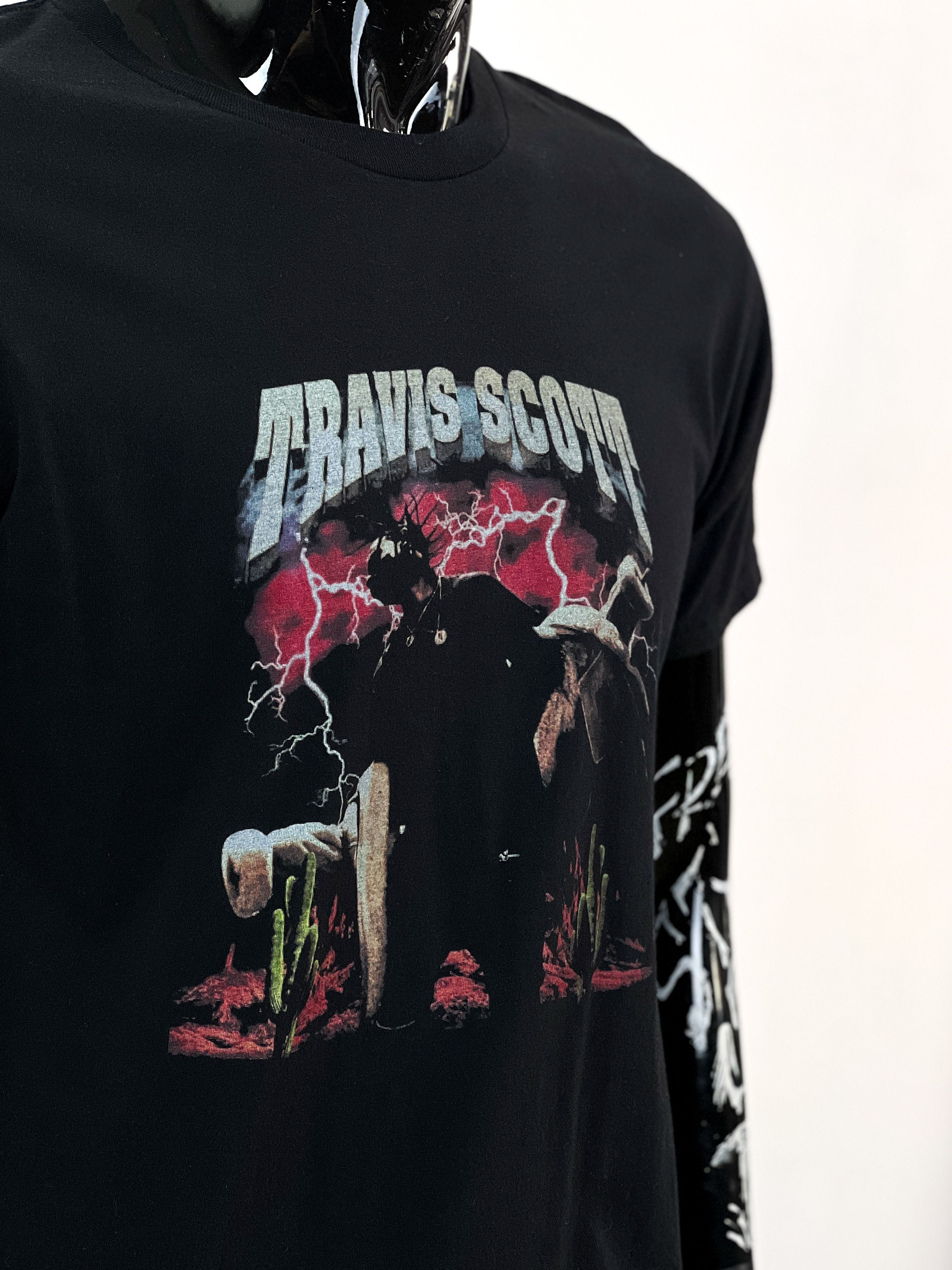 Rap Tees Travis Scott Tour Rodeo 2015 t-shirt Size US M / EU 48-50 / 2 - 9 Thumbnail