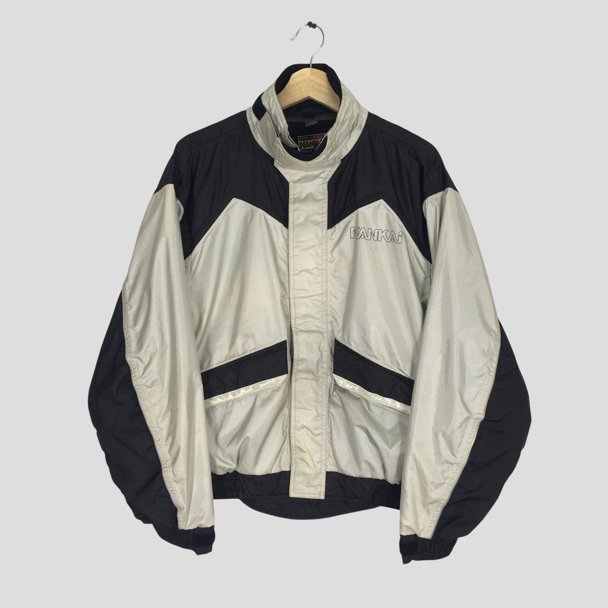 Vintage 90s Nankai Super Rain Gear Motorcycle Riders Racing