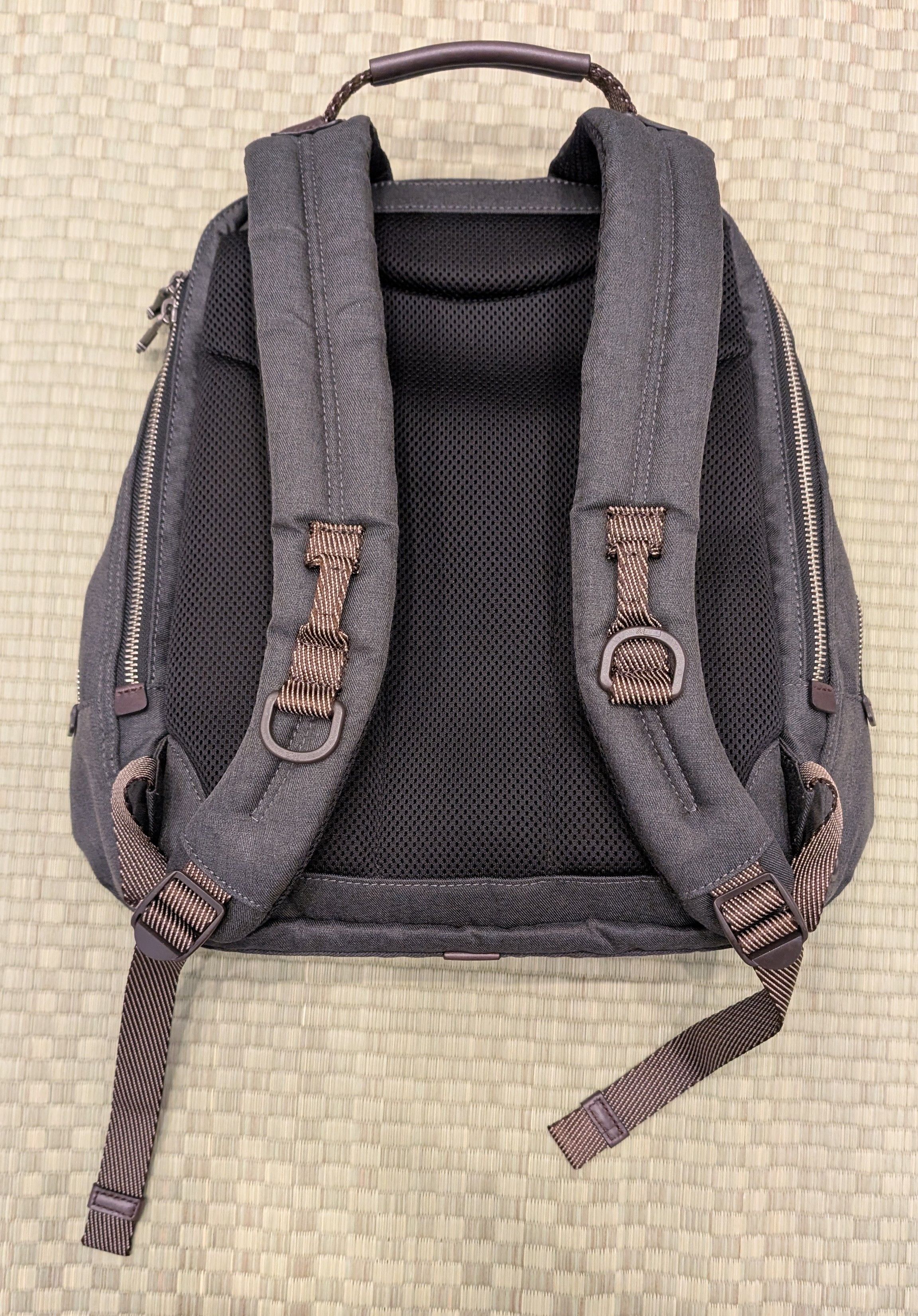 Tumi Tumi Alpha Brief Pack Backpack FXT Ballistic Nylon Leather Size ONE SIZE - 2 Thumbnail