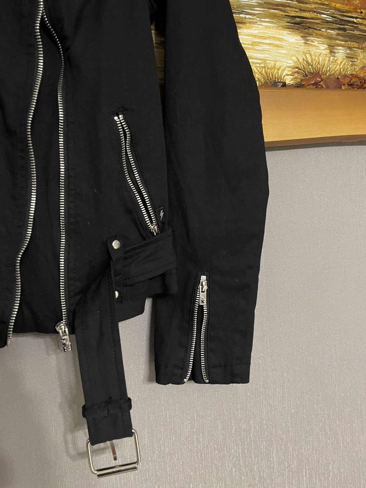 Tripp NYC Tripp Nyc Crazy Cotton Biker Black Jacket Opium Y2K Gothic Size S / US 4 / IT 40 - 12 Thumbnail