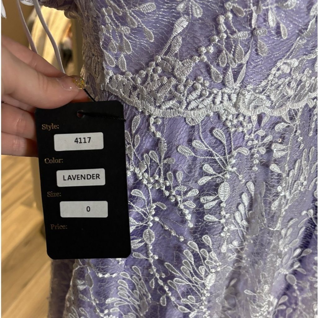 NBDN Nobrandedon Lucci Lu sz 0 lavender NWT Size XS / US 0-2 / IT 36-38 - 2 Thumbnail