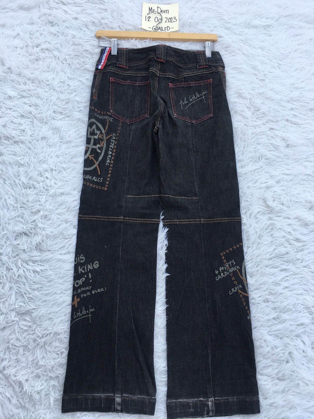 Jean Charles De Castelbajac Rare Vintage Jean Charles de Castelbajac Jean/Denim Size US 26 / EU 42 - 20 Thumbnail