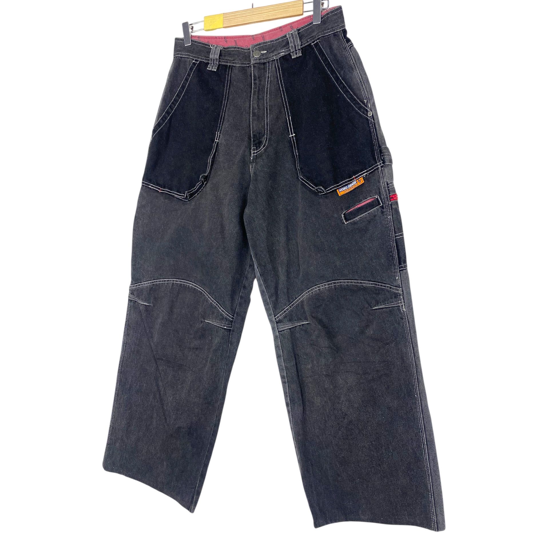 Hobo 💥HOBO JEANS BAGGY PANG Y2K NICE DESIGN Size US 32 / EU 48 - 2 Thumbnail