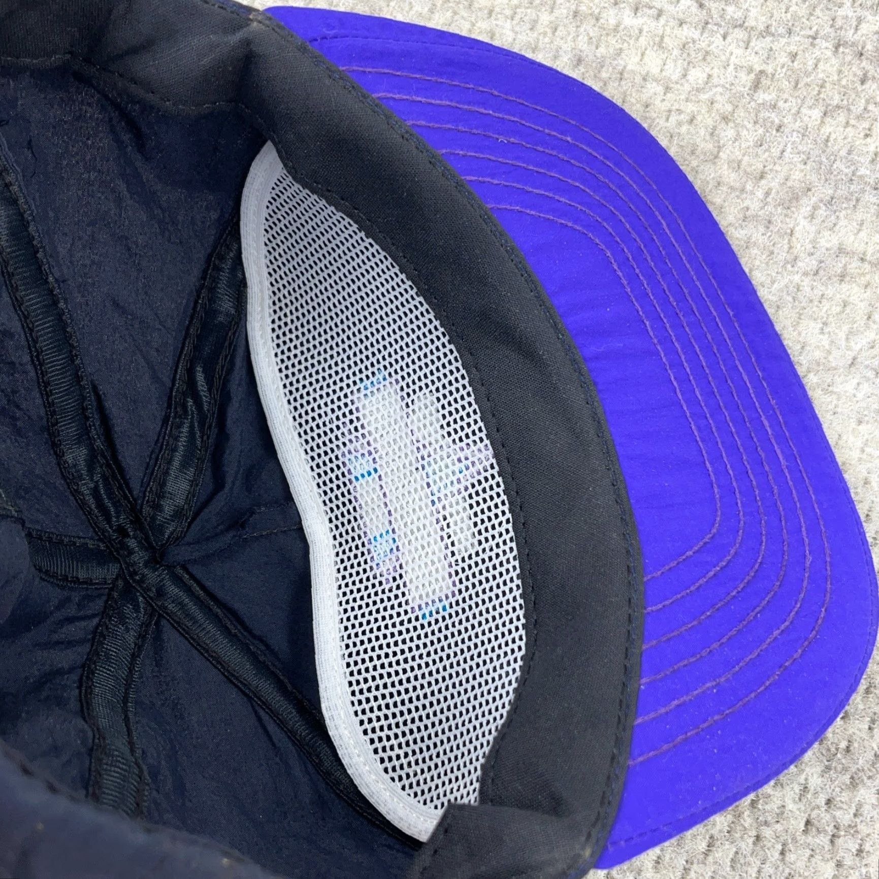 Nomad VINTAGE Goodyear Tires Snapback Hat Men One Size Purple Motorsports Retro USA 90s Logo Adjustable Size ONE SIZE - 5 Thumbnail