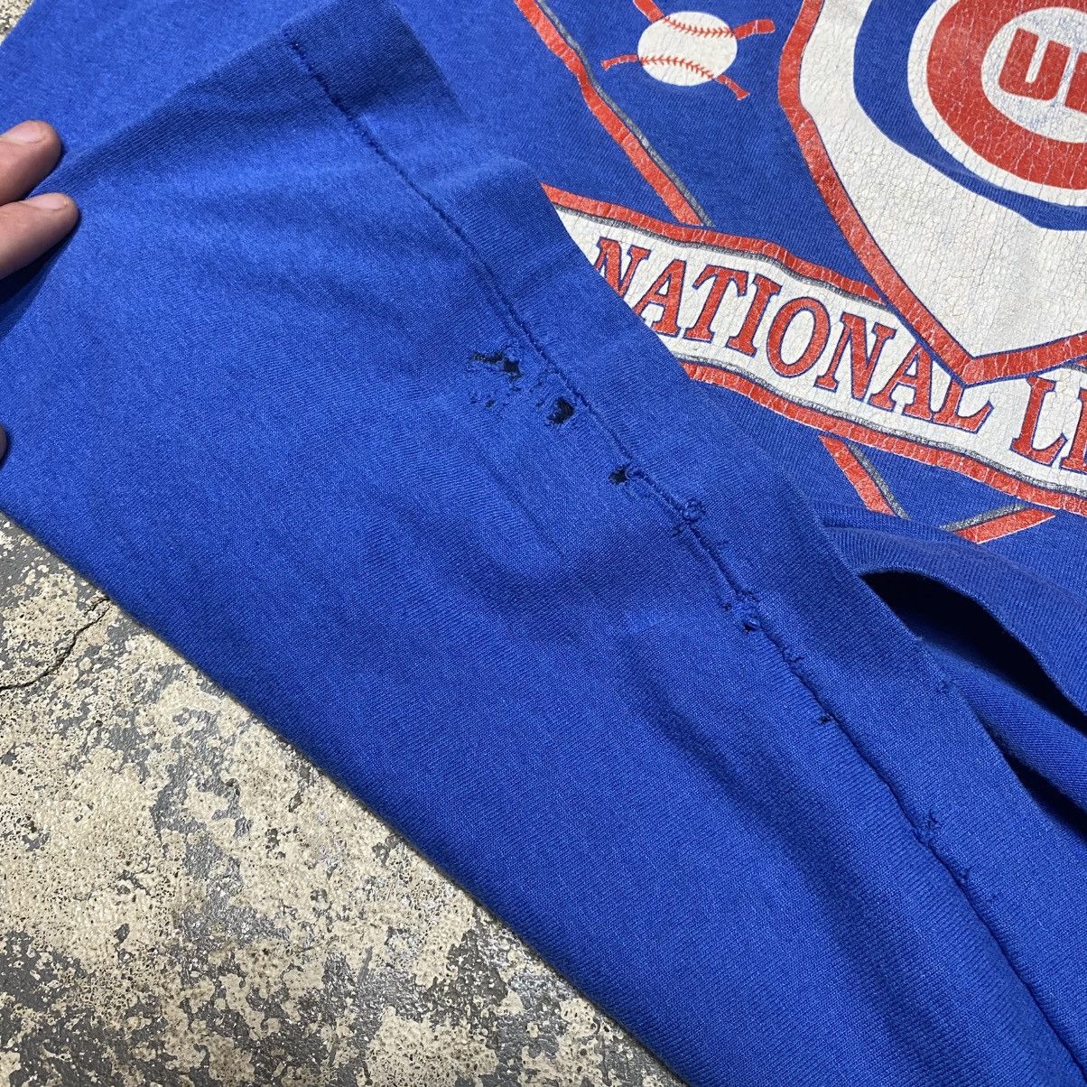 MLB × Vintage Vintage Chicago Cubs National League MLB 1992 Tshirt Size US XL / EU 56 / 4 - 5 Thumbnail