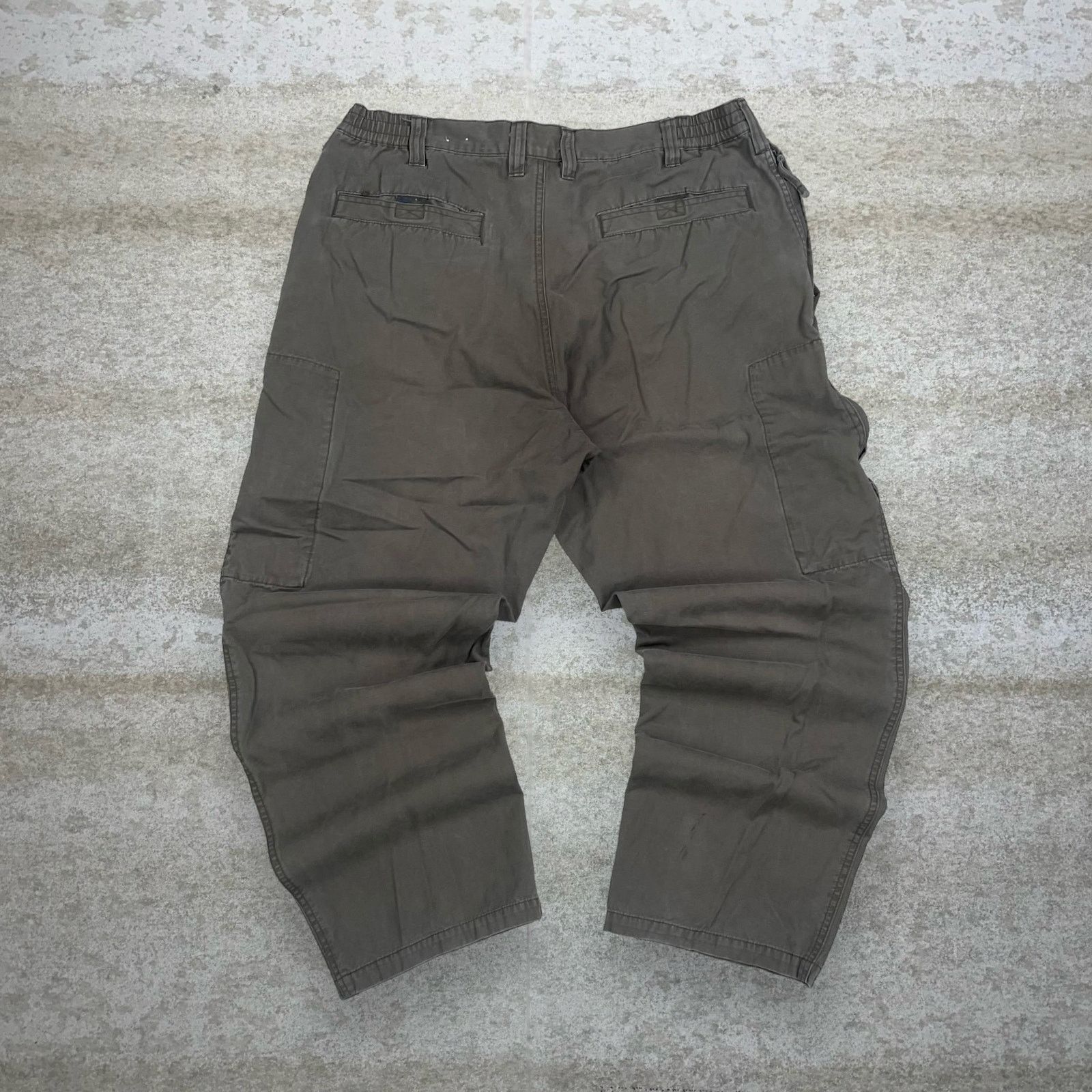 5.11 Vintage 90s 5.11 Tactical Pants 38x32 Baggy Green Cargos Size US 38 / EU 54 - 2 Thumbnail