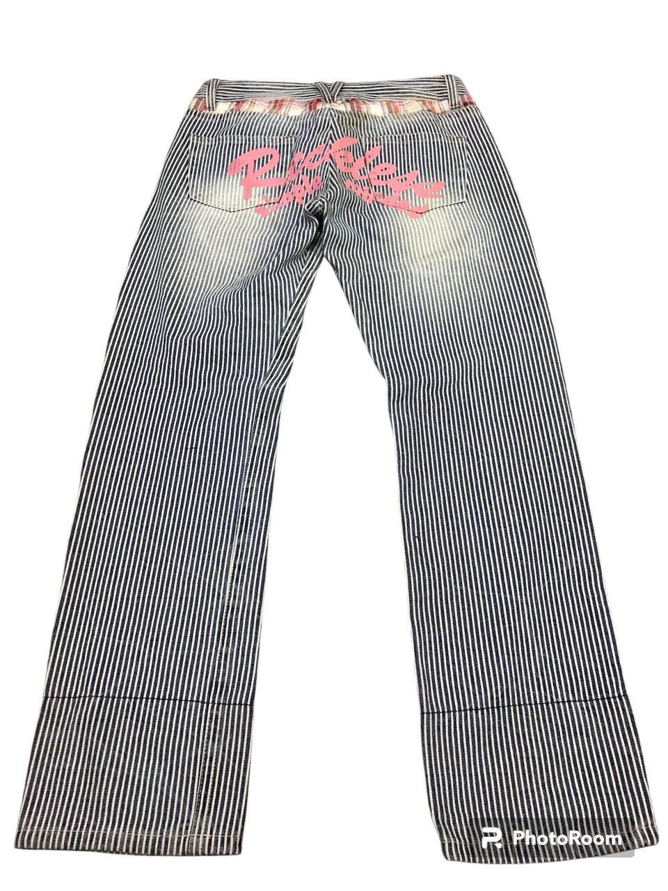 Hysteric Glamour × Japanese Brand Japan 🇯🇵 colza distressed patchwork Size US 31 - 3 Thumbnail