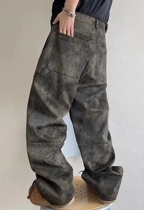 Jean Baggy Wide Leg Flare Jeans Size US 34 / EU 50 - 3 Thumbnail