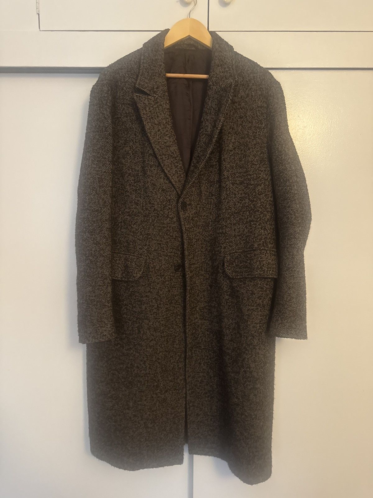 Brown Overcoat from Wood Wood
